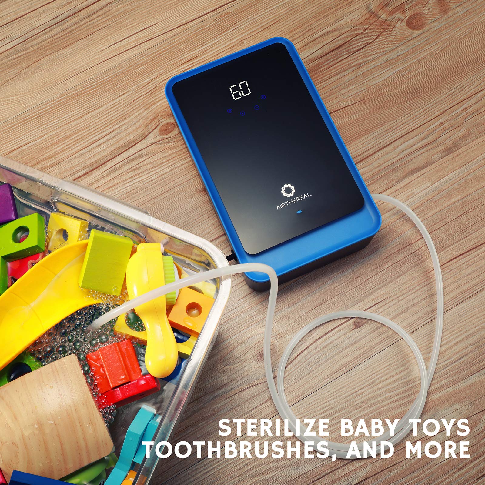 Airthereal Replacement Tubes And Diffuser Stones For Ah1000 Portable Ozone Machine 1000 Mg/H