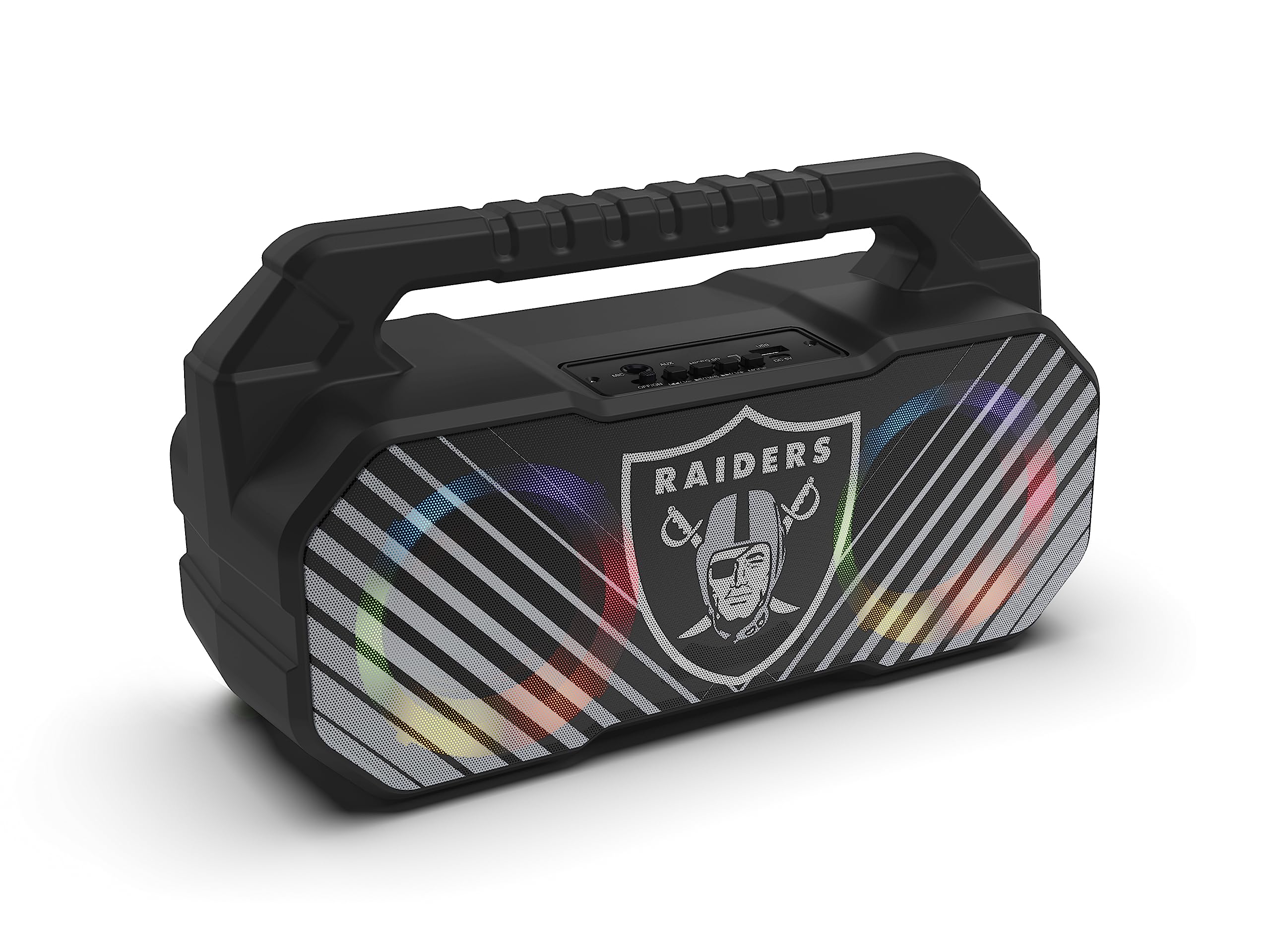 Soar Nfl Wireless Boombox Speaker, Las Vegas Raiders