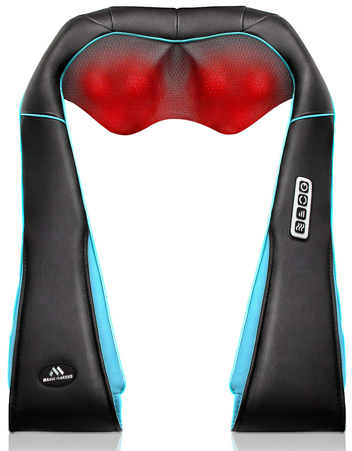 Massager With Heat - Deep Tissue Kneading Electric Back Massage For Neck, Back, Shoulder, Waist, Foot - Shiatsu Full Body Massag