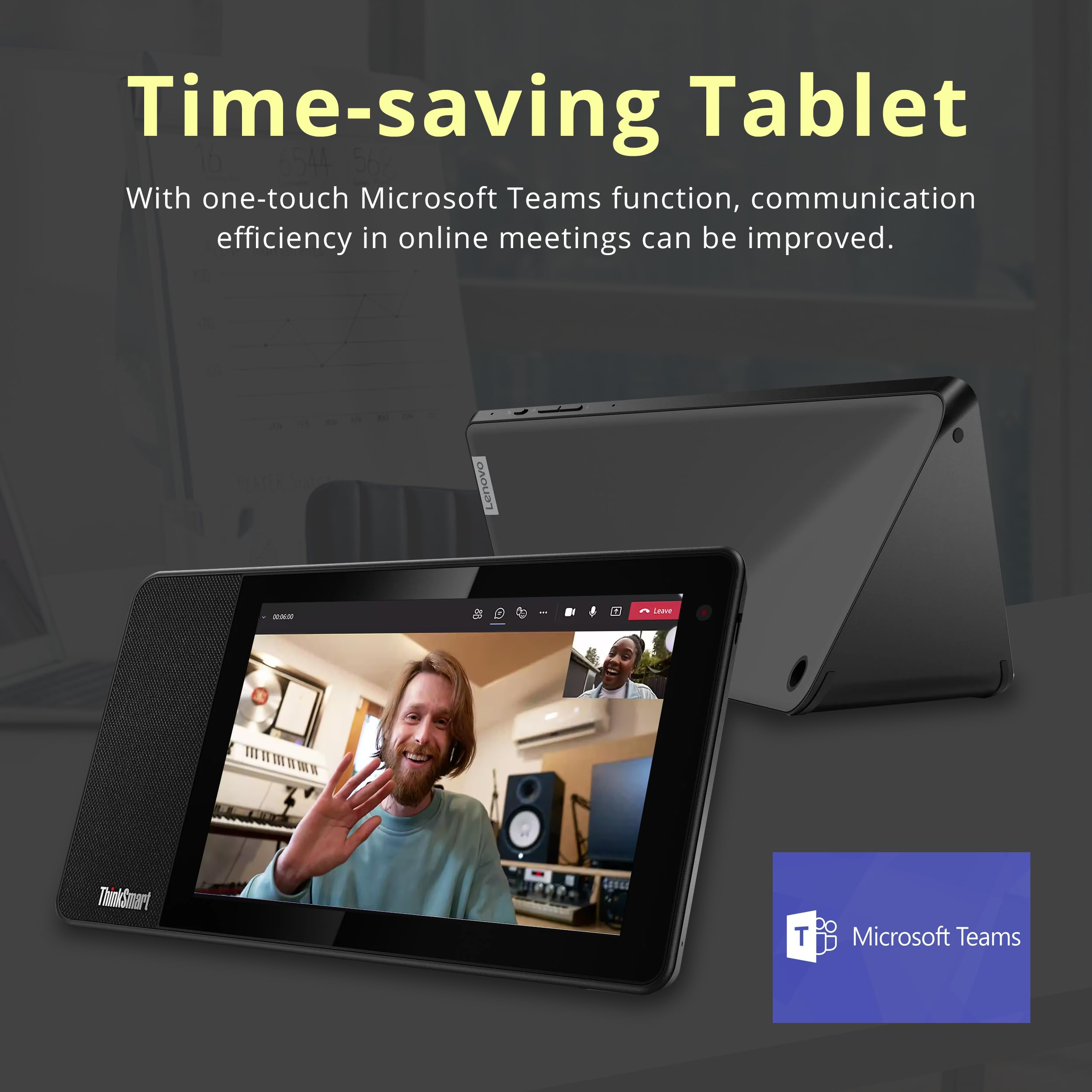 Lenovo Thinksmart View Za690000Us Video Conference Equipment - Full Hd - Wireless Lan