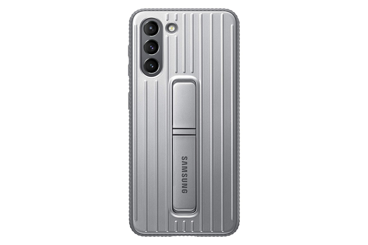 Samsung Galaxy S21 Case, Rugged Protective Cover   Silver (Us Version)