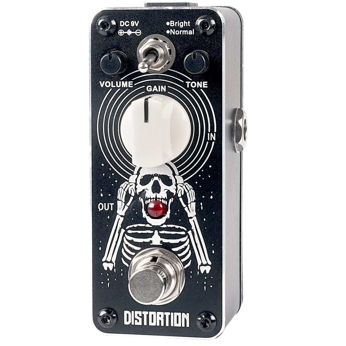 Sondery Distortion Guitar Effect Pedal, Recreation Of 70 80As Classical British Stack Sound   True Bypass, 2 Modes Of Bright And