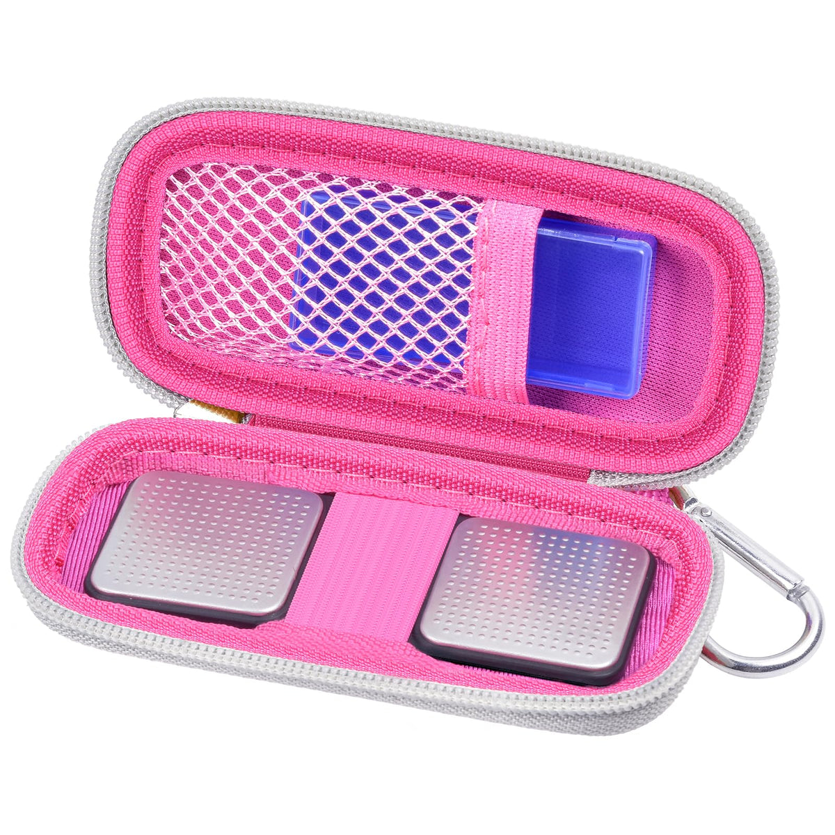 Heart Monitor Case Compatible With Alivecor Kardia Mobile Ecg/For Kardiamobile 6L For Apple And Android Device   Case Only (Rose