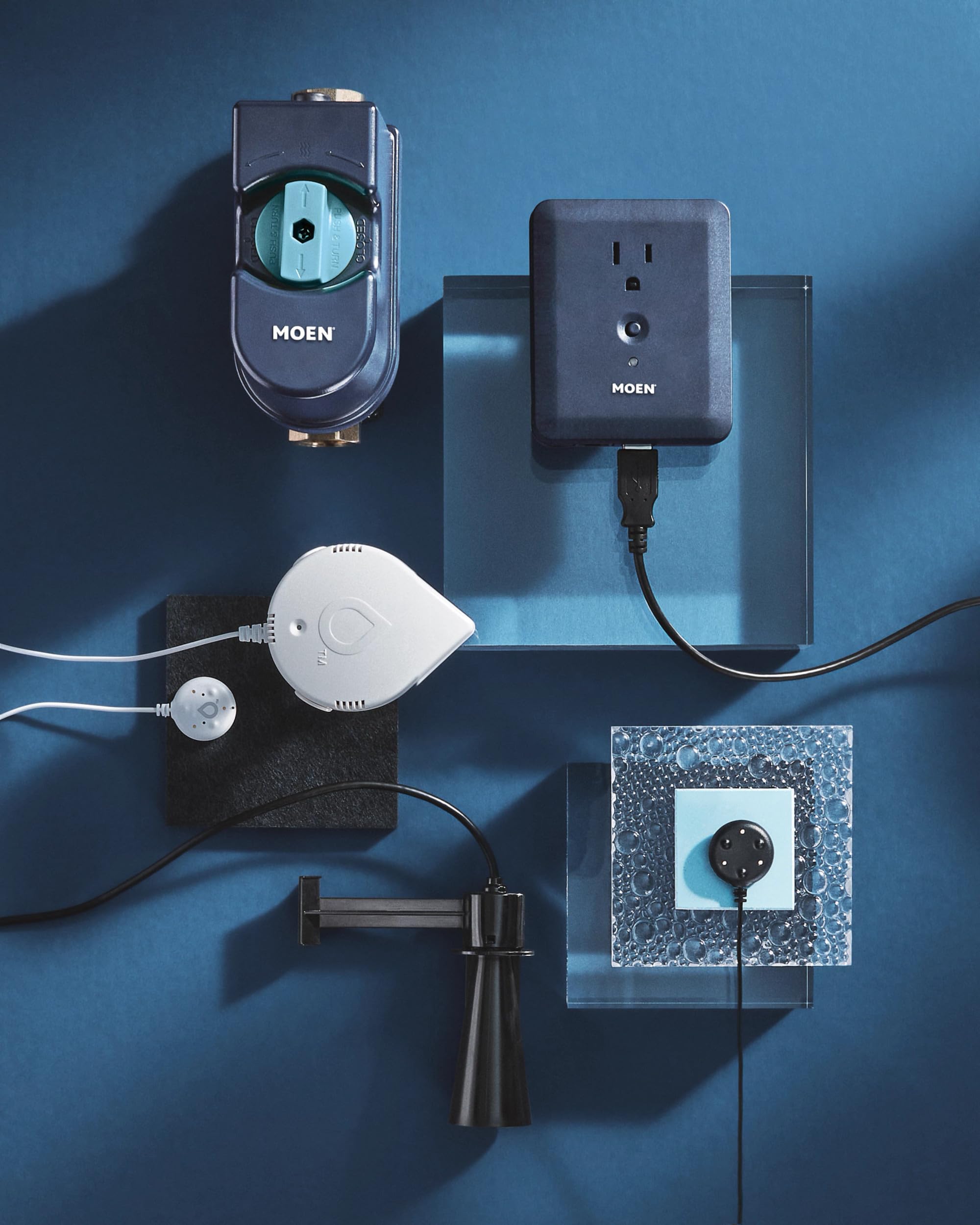 Moen 920 003 Flo Smart Water Monitor And Shutoff 25 Ft Extension Cable