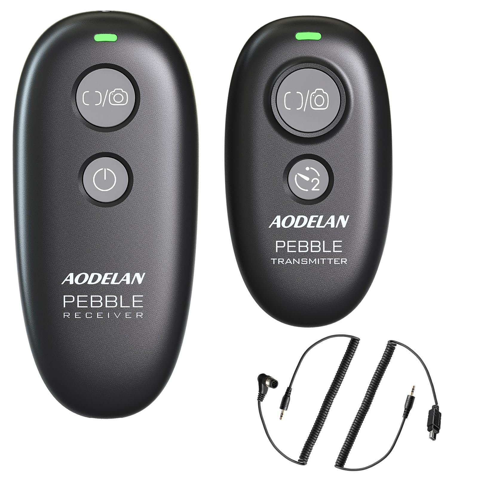 Aodelan Camera Wireless Shutter Release Remote Control For Nikon D850,D810,D700, D500, D4, D5, D4S, D3100, D5000, D7200, D600, D