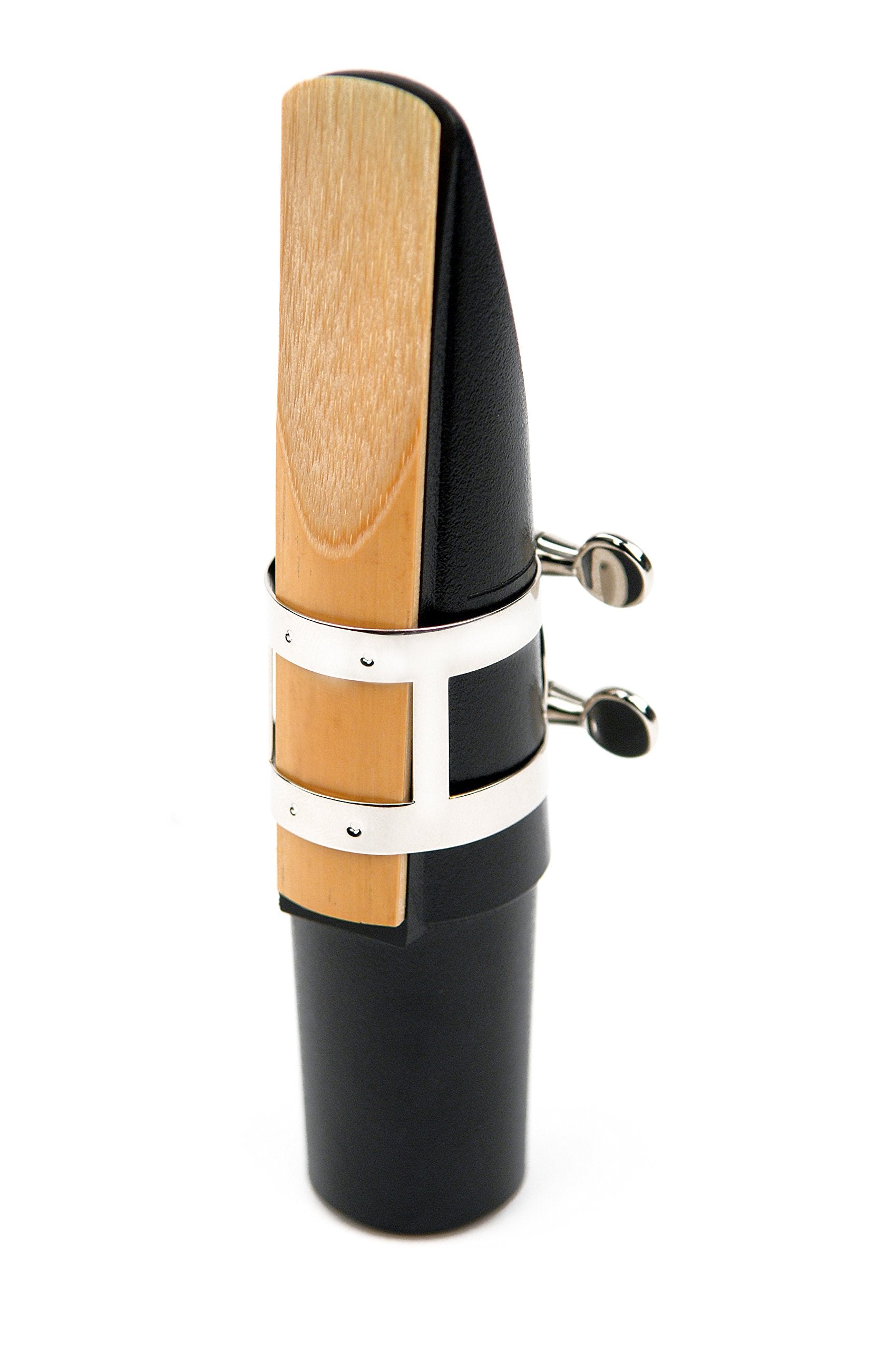 Rico Ligature & Cap, Baritone Sax, Nickel Plated