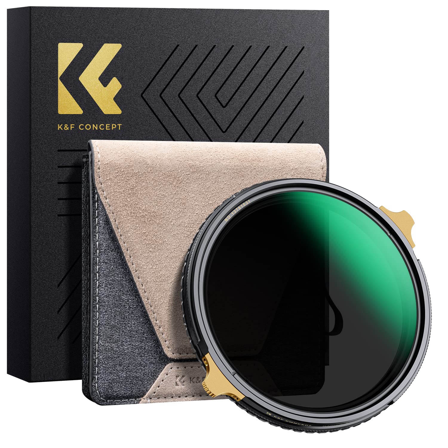 K&F Concept 58Mm Variable Nd2 32 Nd Lens Filter & Circular Polarizing Filter 2 In 1 For Camera Lens, Waterproof Scratch Resistan