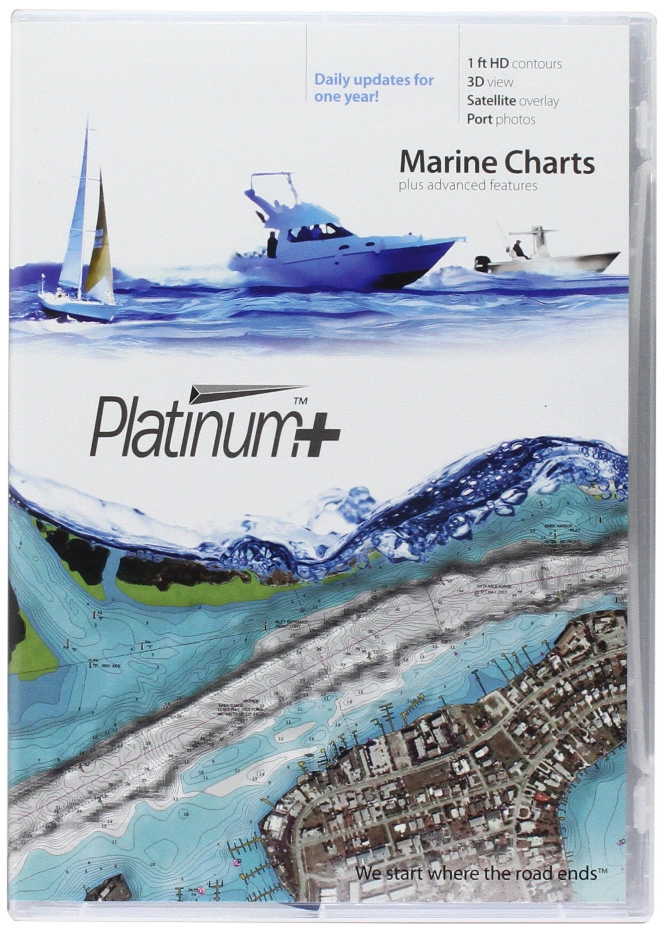 Navionics Platinum+ Sd 635 West Gulf Of Mexico Nautical Chart On Sd/Micro Sd Card   Msd/635P+