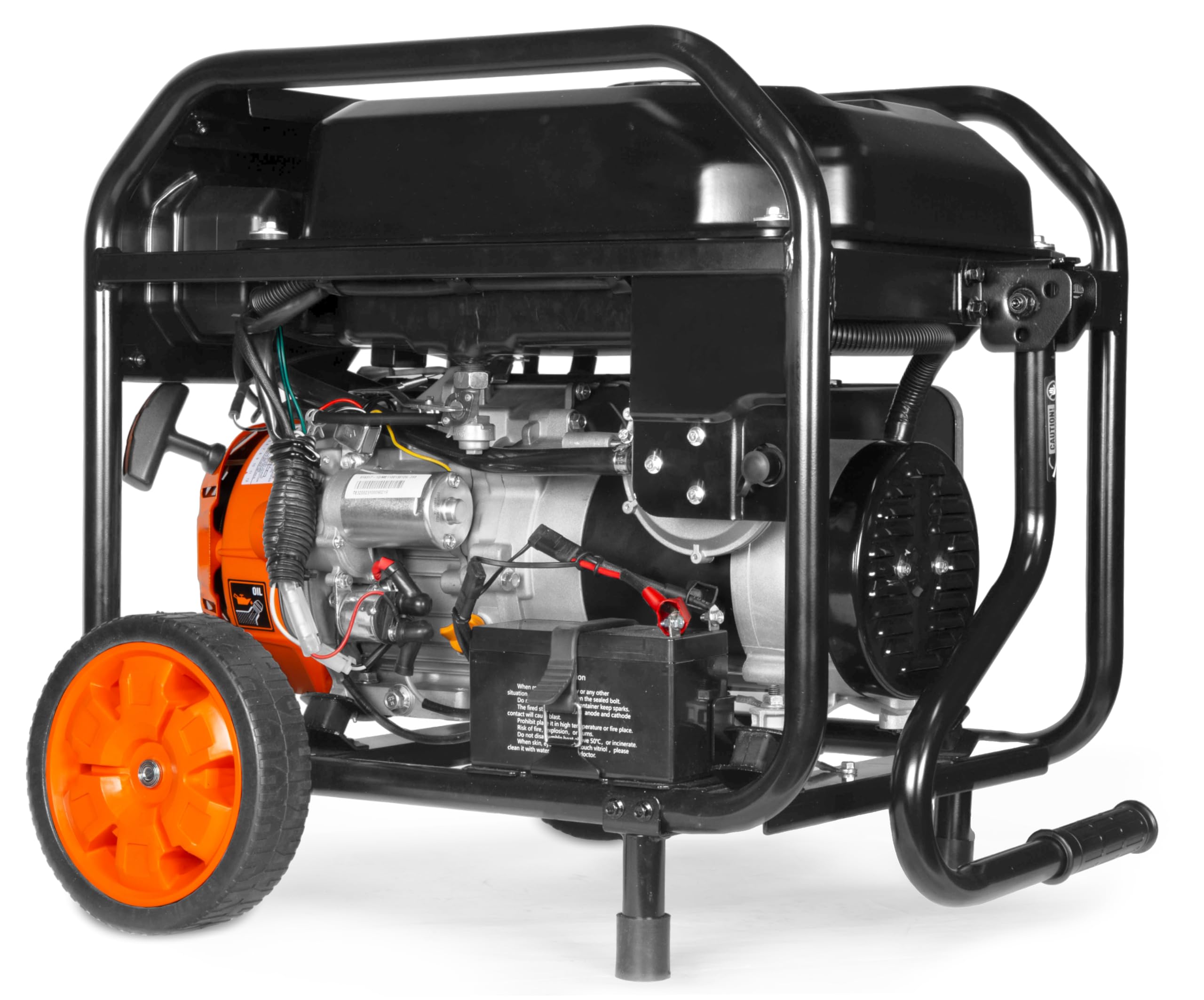 Wen Df5600X 5600 Watt Dual Fuel Electric Start Generator With Co Watchdog