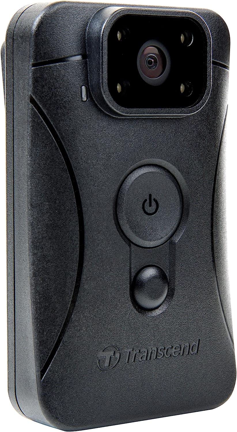 Transcend TS32GDPB10A Body Security Camera, Black