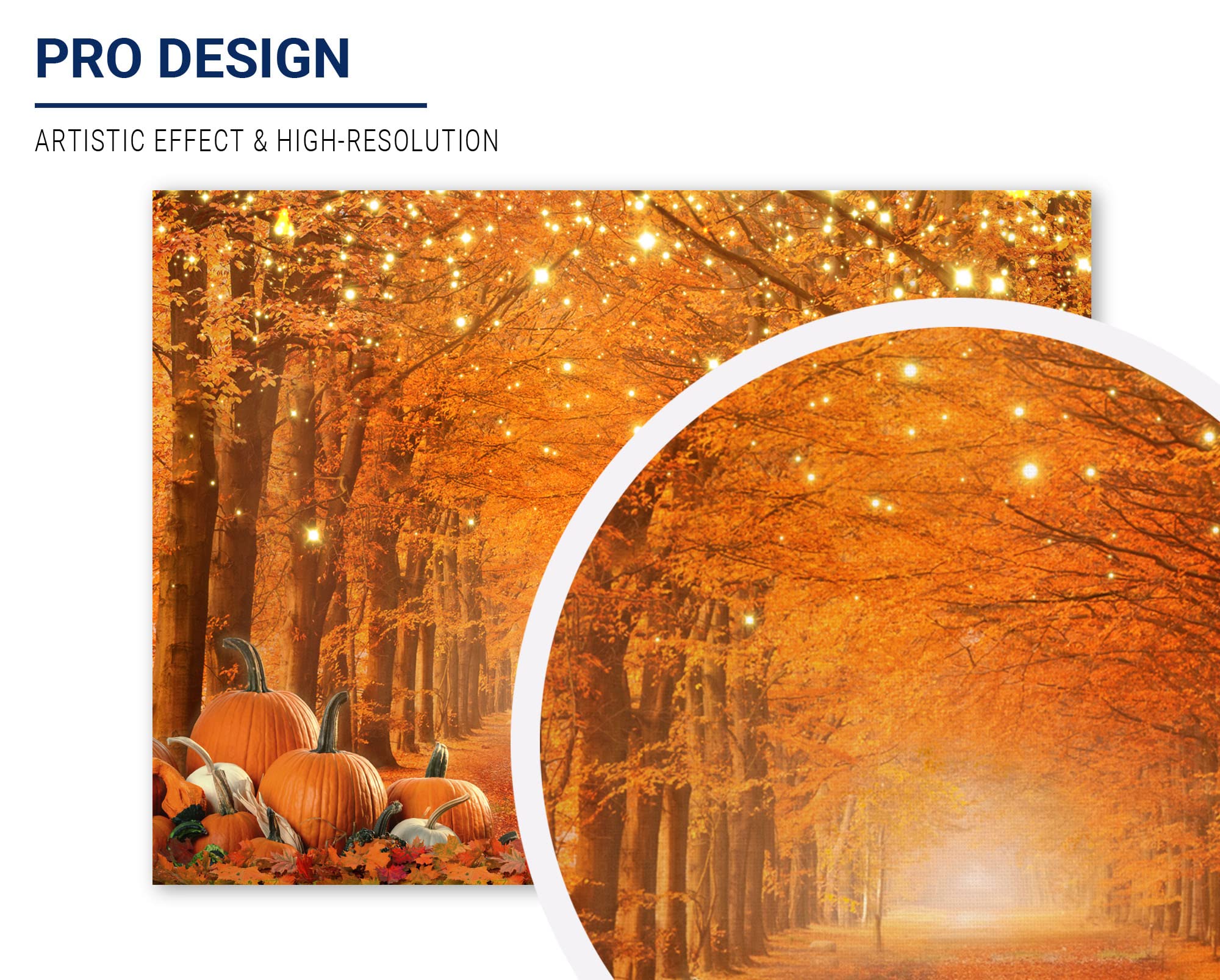 Allenjoy 8 X 6 Ft Fall Photography Backdrop Thanksgiving Party Supplies Autumn Pumpkin Friendsgiving Background Decor Photo Boot