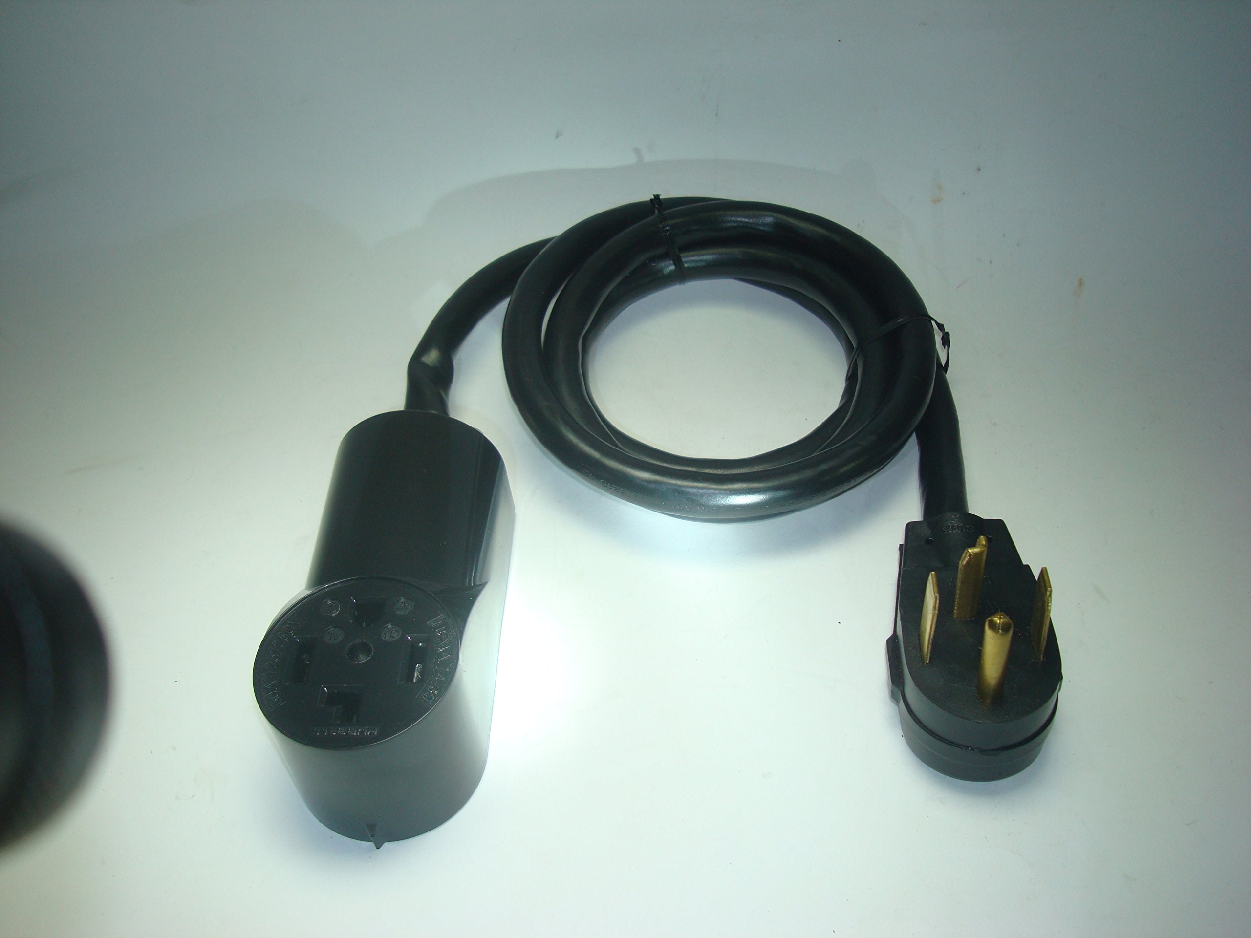 3 Ft Dryer Extension Power Cord Female 14 30R 4 Prong Receptacle To Male 14 30P 4 Pin Plug Nema 250V Fx312