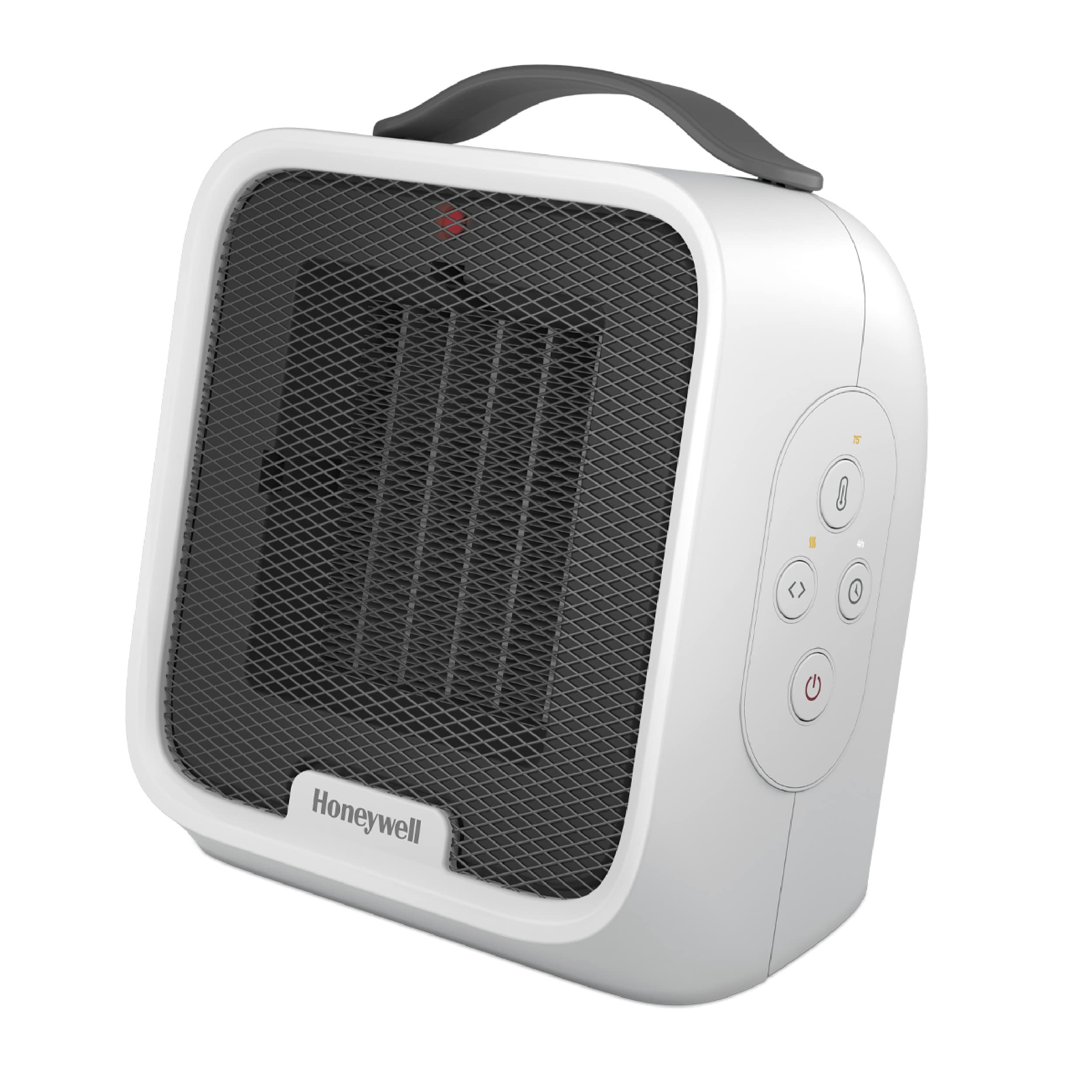 Honeywell Uberheat Plus Ceramic Space Heater For Small Rooms, White
