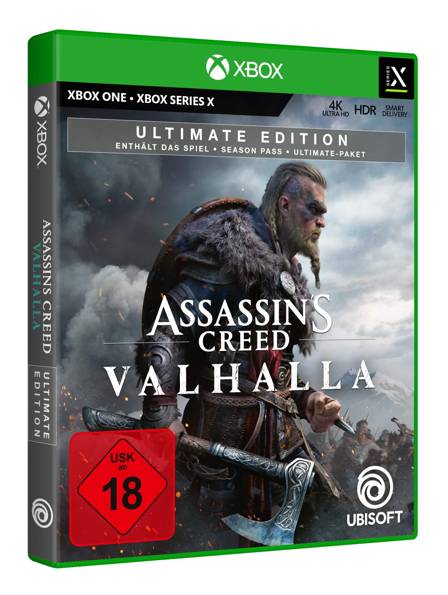 Assassins Creed Valhalla, 1 Xbox One-Blu-ray Disc