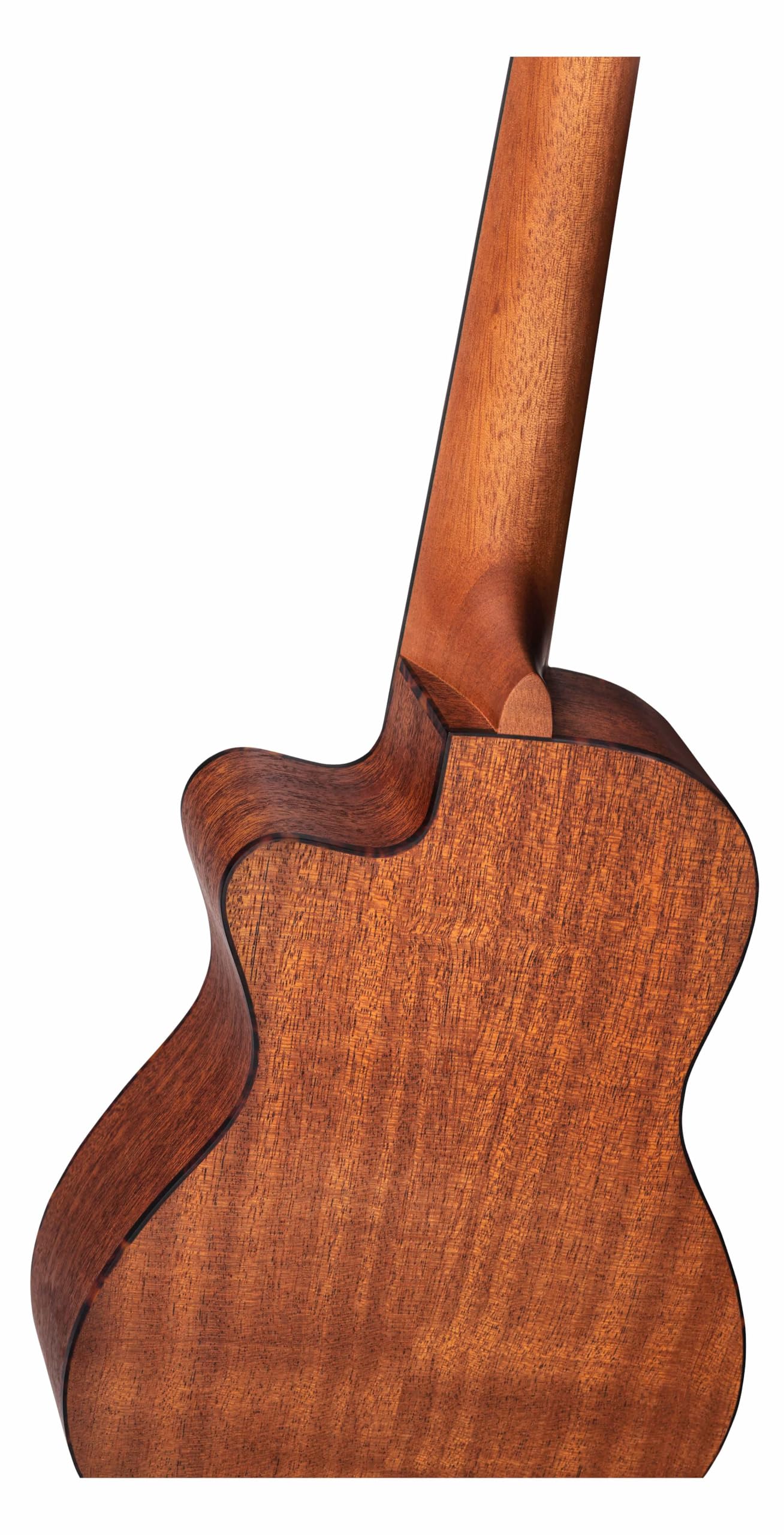 Ortega Guitars, 4-String Bonfire Series Concert Acoustic-Electric Ukulele, Right-Handed, (Ru5Mm-Ce)