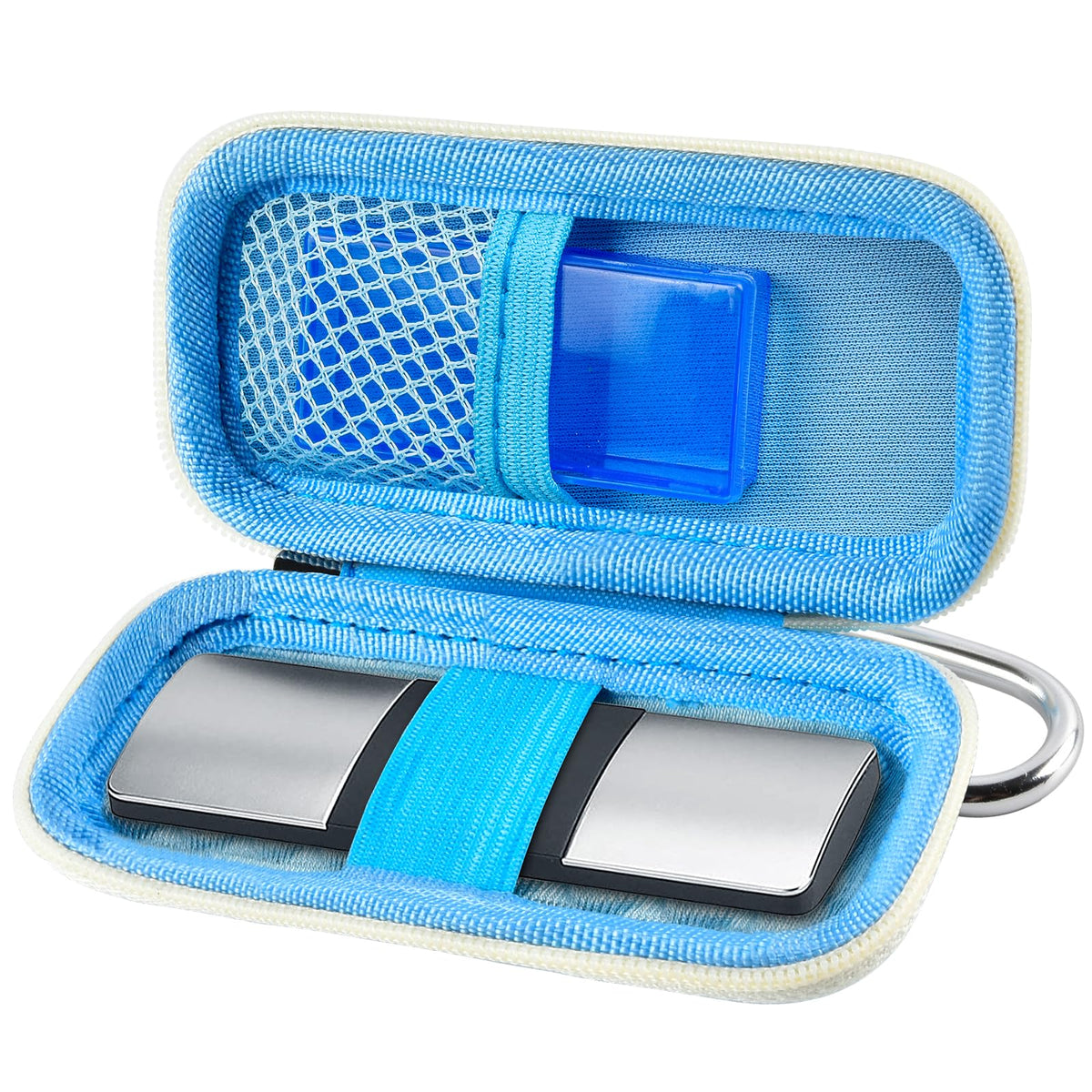 Heart Monitor Case Compatible With Alivecor Kardia Mobile Ecg/For Kardiamobile 6L For Apple And Android Device   Case Only (Blue