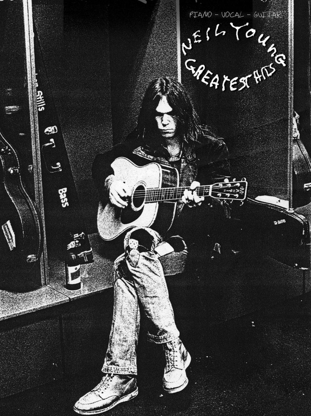 Hal Leonard Neil Young Greatest Hits Piano Vocal Guitar Songbook