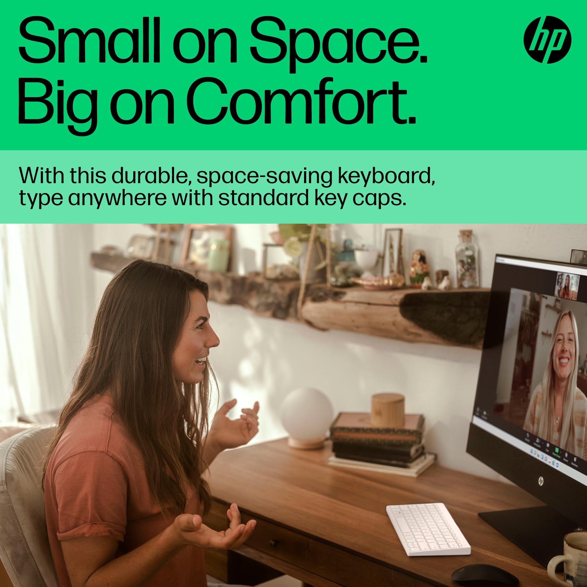 Hp 350 Bt Multi-Device Keyboard White