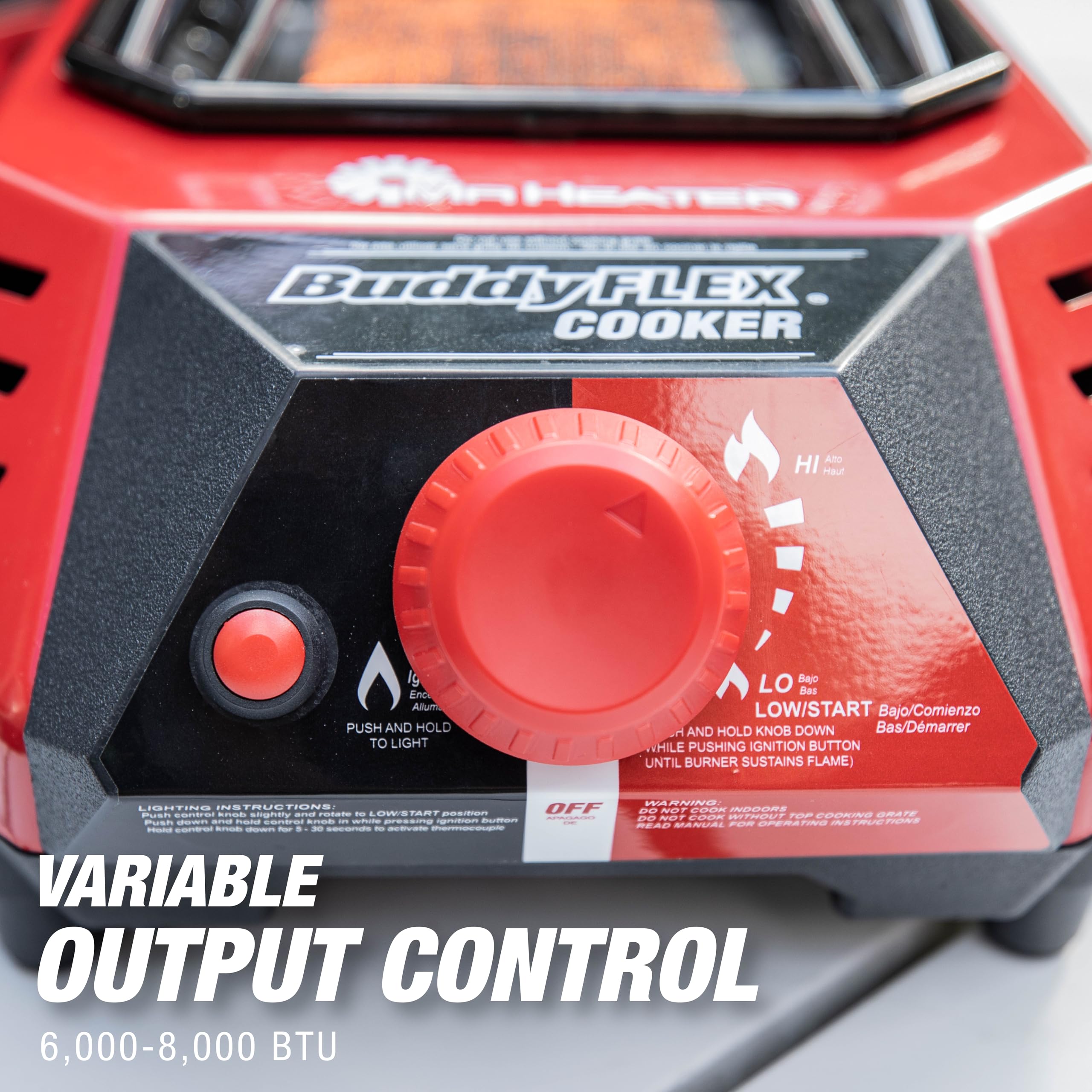 Mr. Heater Buddy Flex Cooker 4000 8000 Btu
