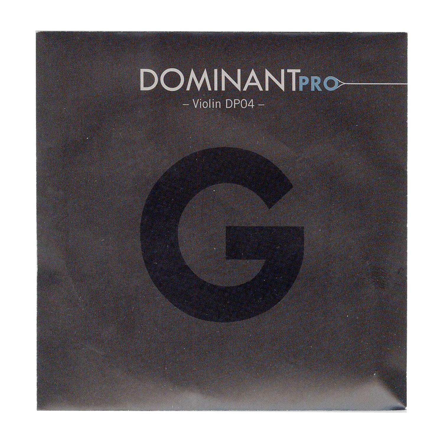 Thomastik Infeld Dominant Pro Violin G String Dp04   Synthetic Core, Silver Wound, 4/4 Size For Advanced Violinists   Powerful, 
