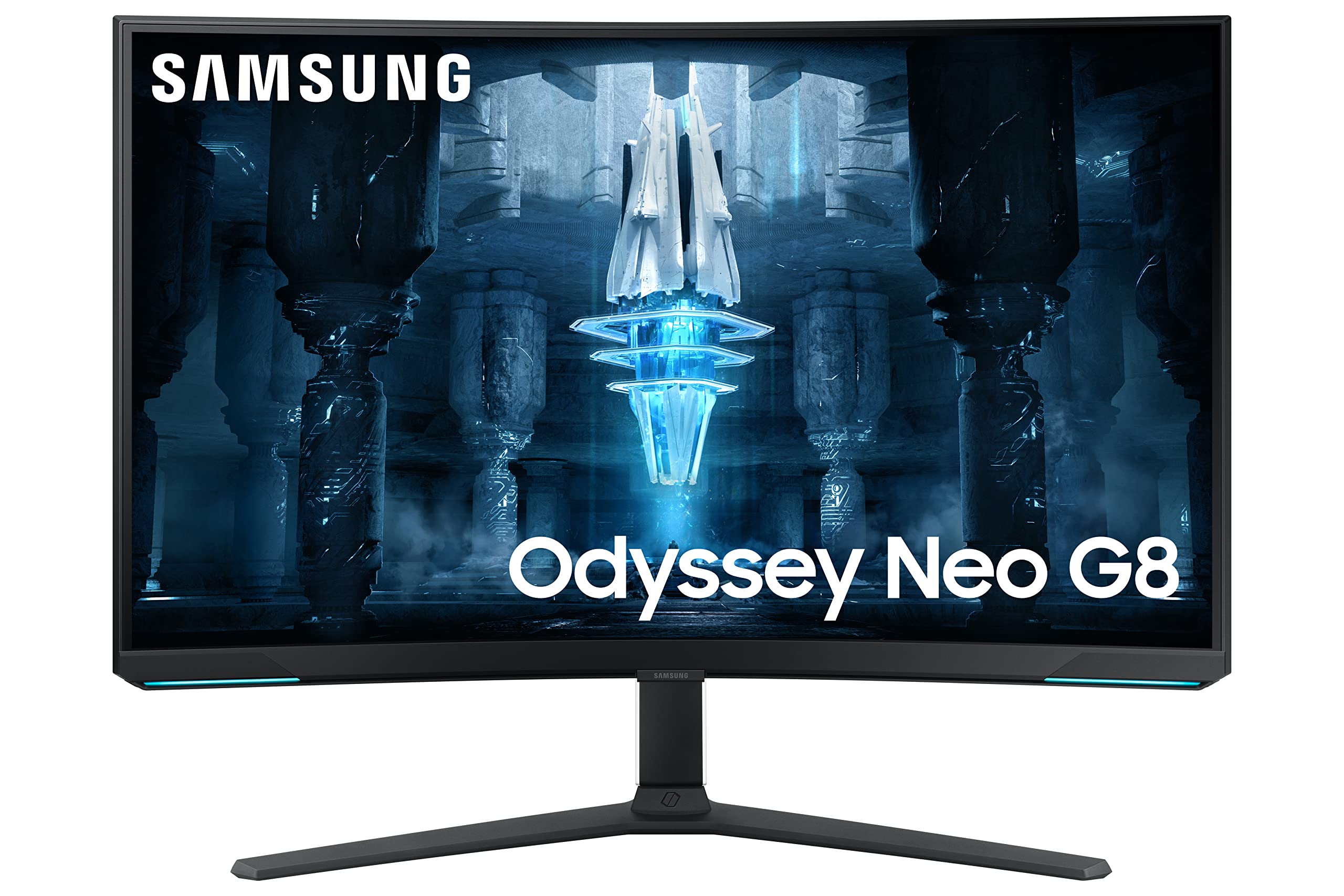 Samsung 32'' Odyssey Neo G8 4K Uhd 240Hz 1Ms G Sync 1000R Curved Gaming Monitor, Quantum Hdr2000, Amd Freesync Premium Pro, Matt