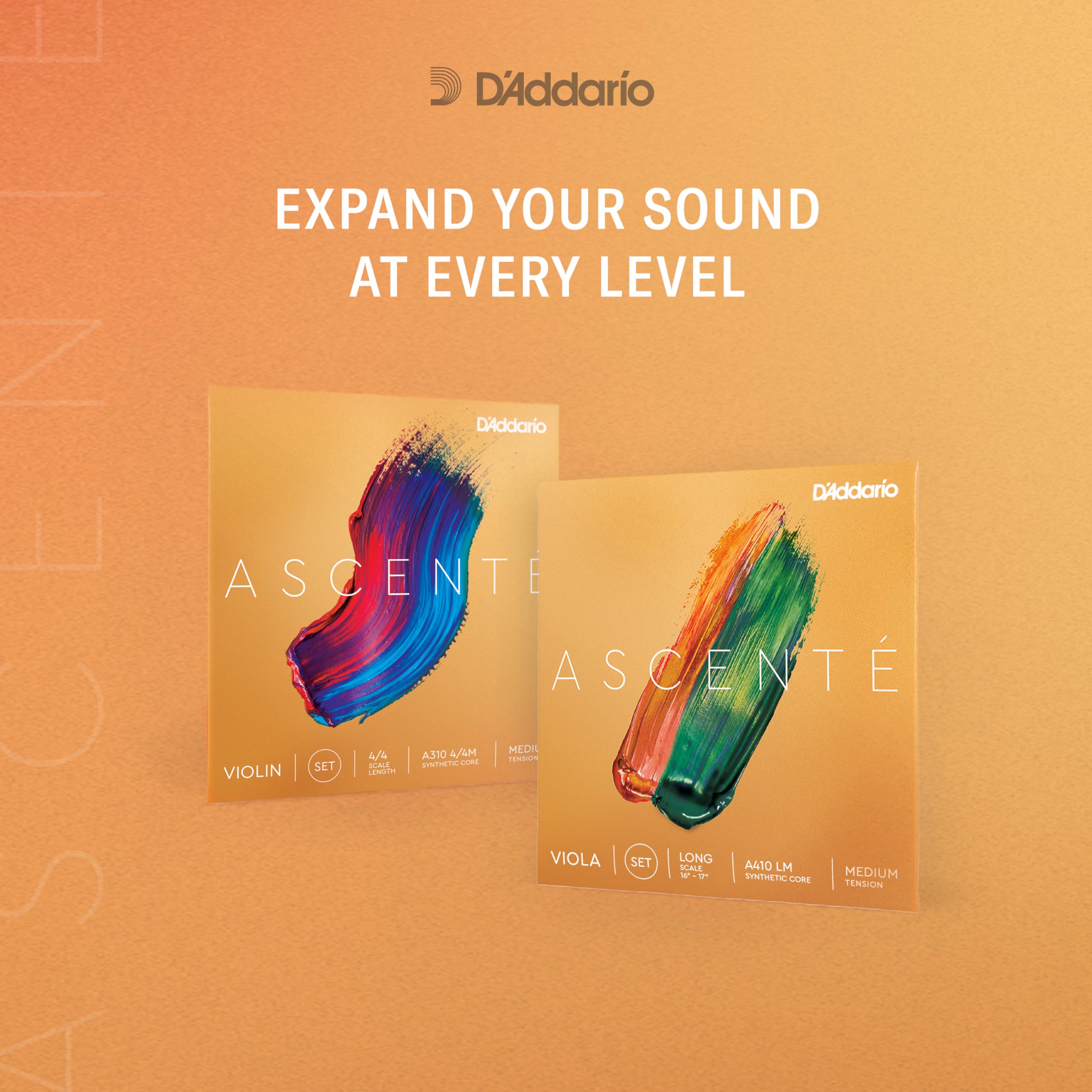 Daddario A314 12M M Steel Violin Strings, Medium