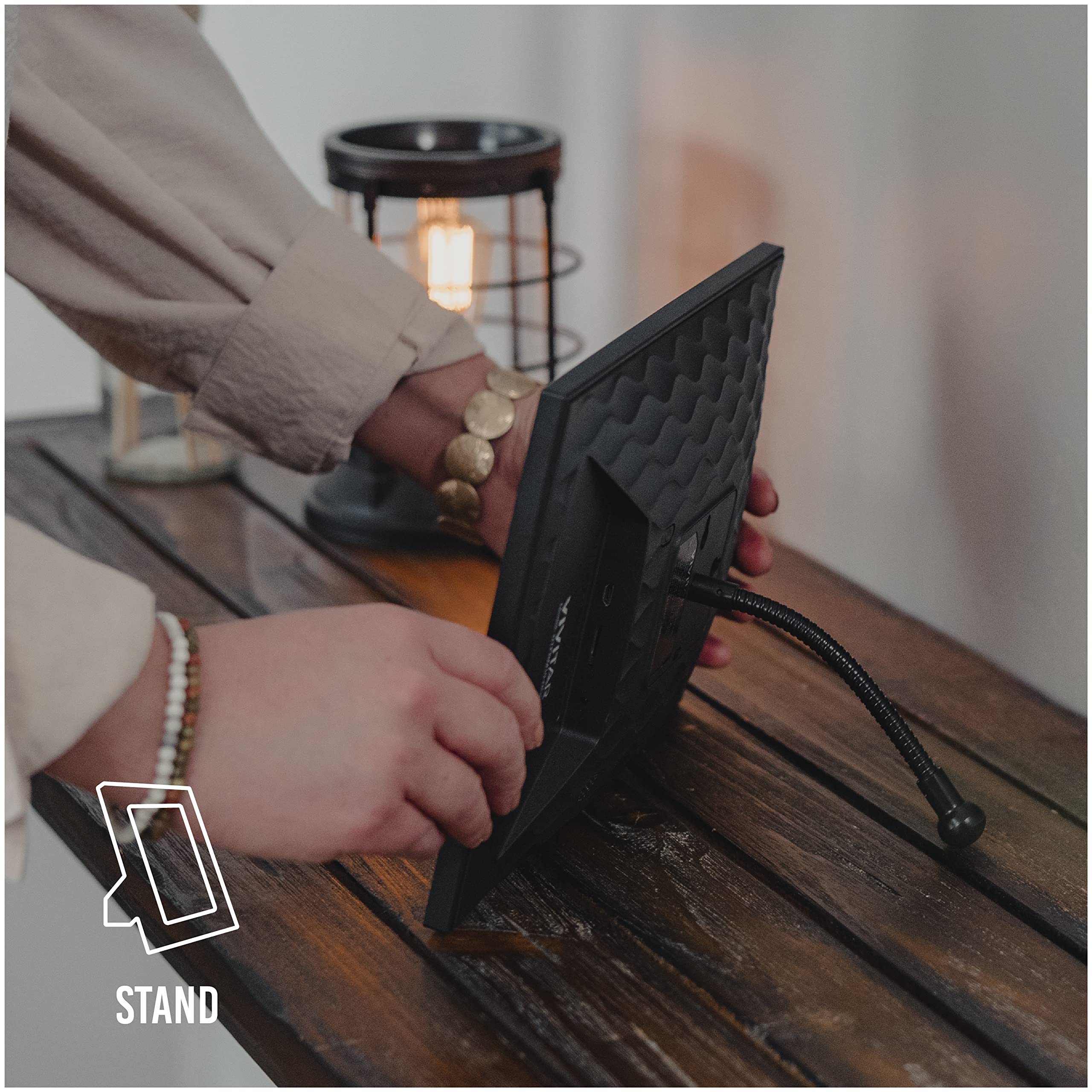 Vivitar 10 Inch Wifi Digital Picture Frame   Slim Design With Lcd Touch Screen   Easy Setup For Photos Or Video Sharing With The