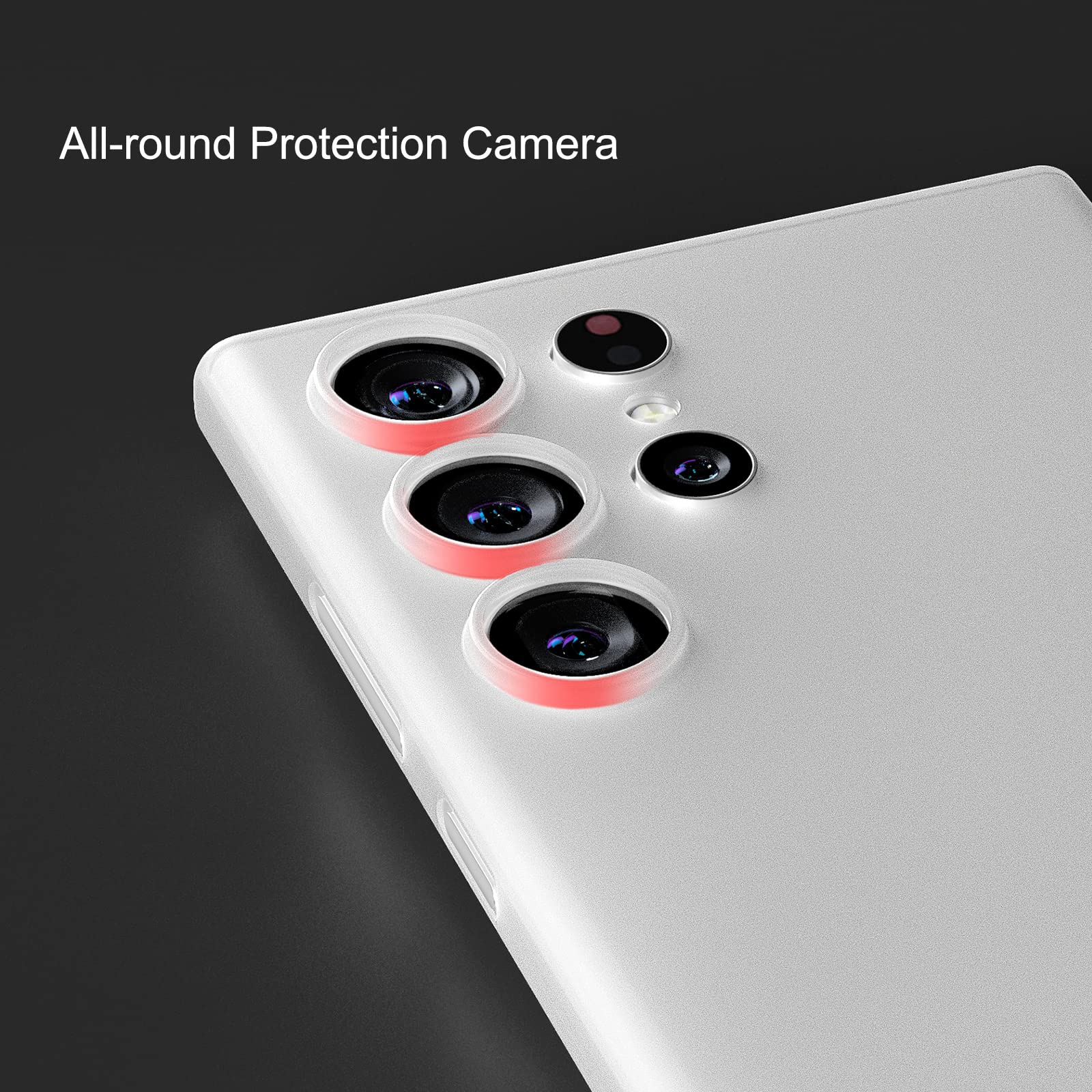 Memumi Ultra Slim For Samsung Galaxy S23 Ultra Case, Super Light 0.3Mm Matte Hard Back Cover For Galaxy S23 Ultra Thin Phone Cas