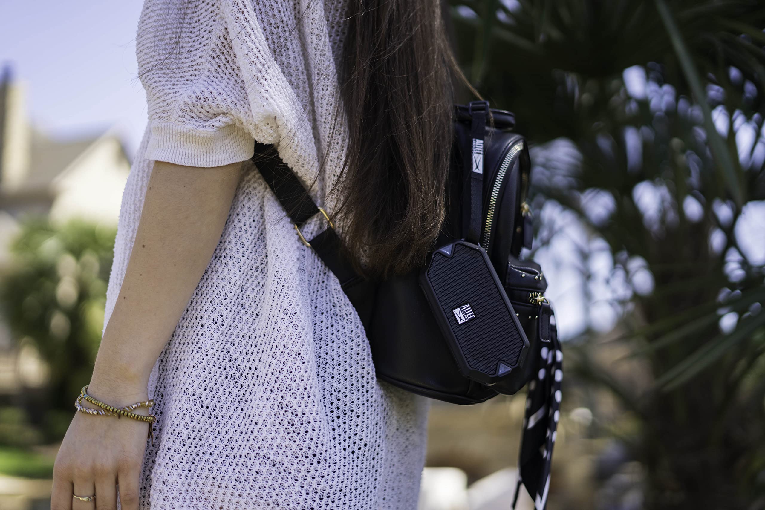 Altec Lansing - Hydramini Wireless Bluetooth Speaker, Ip67 Waterproof Usb C Rechargeable Battery With 6 Hours Playtime, Compact,