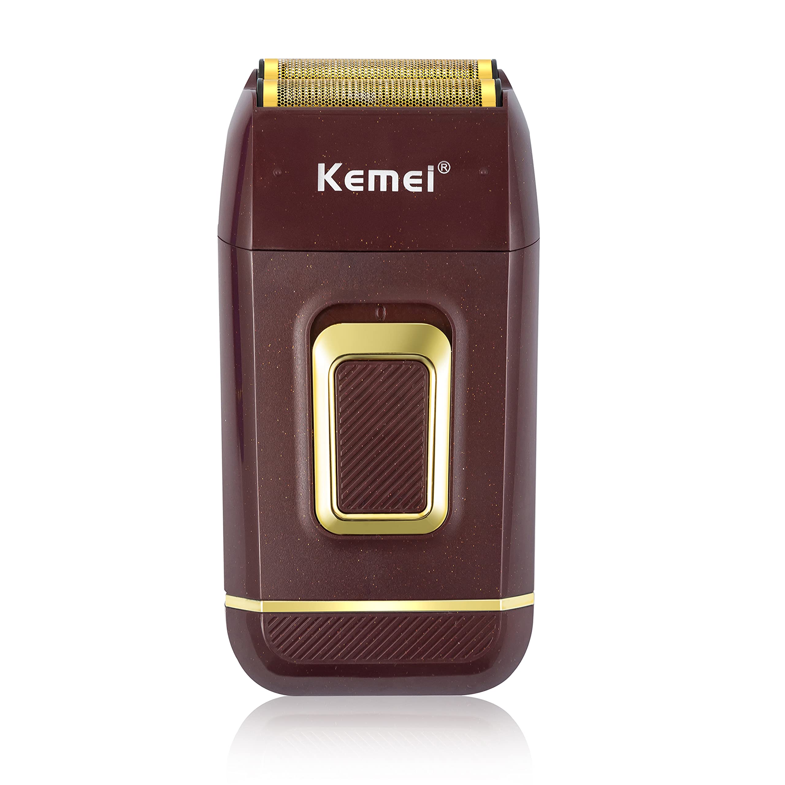 Kemei Foil Shaver Double Electric Shaver For Men Electric Razors Head Shaver For Bald Men Barber Supplies Hair & Beard Trimmer C