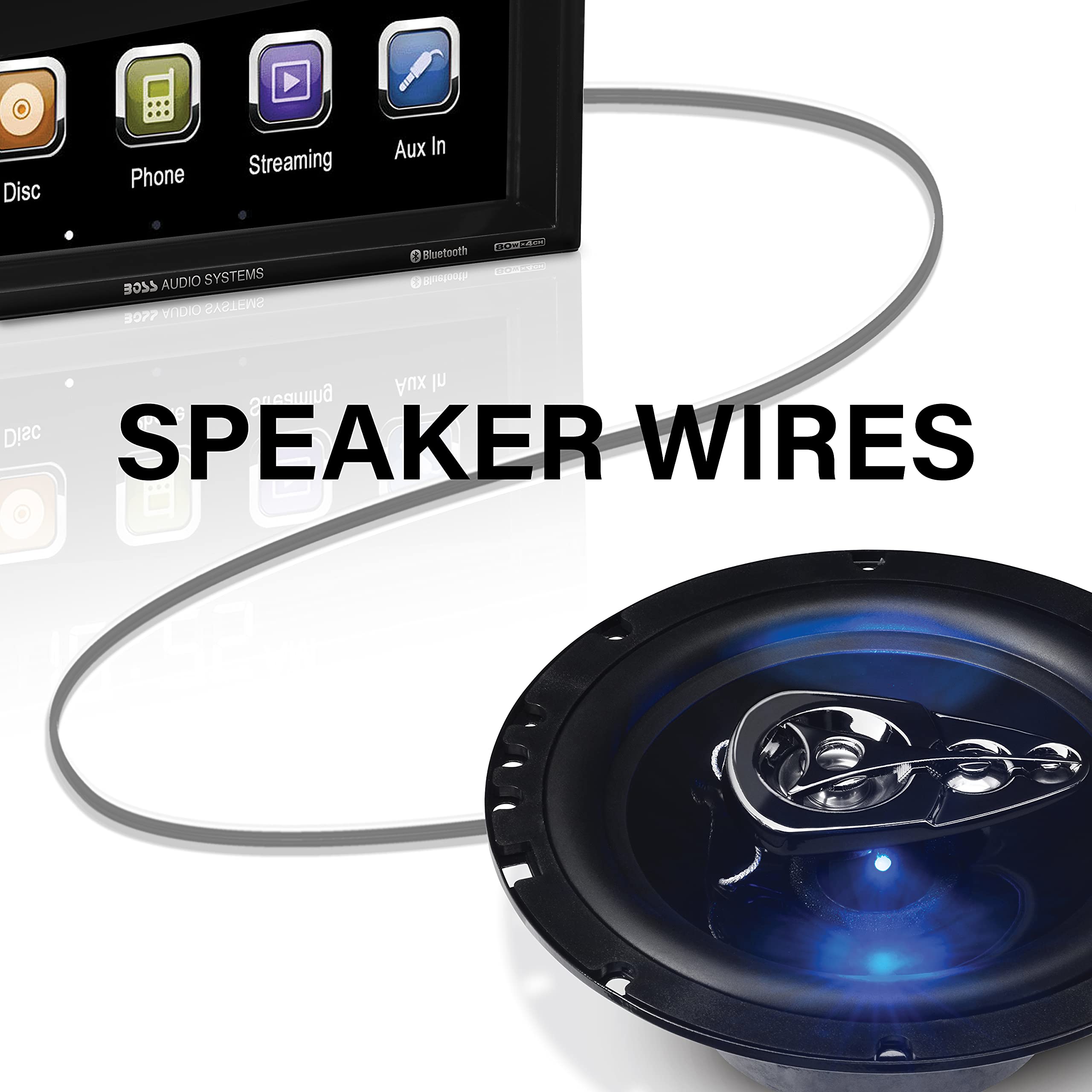 Boss Audio Systems Kit20 0 Gauge Amplifier Installation Wiring Kit   A Car Amplifier Wiring Kit Helps You Make Connections And B