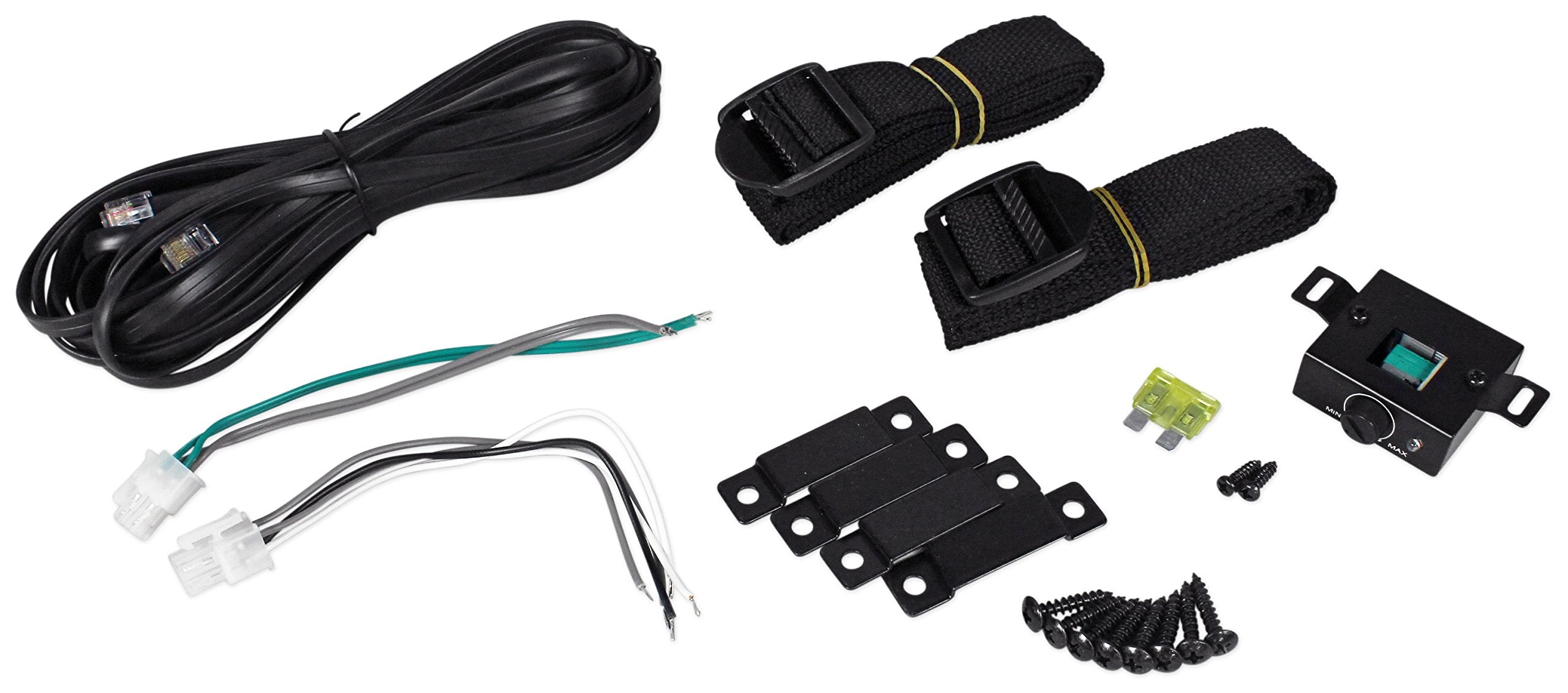 Rockville 10'' 500W Powered Subwoofer Tube + Bass Remote, 10 Inch (Rtb10A)