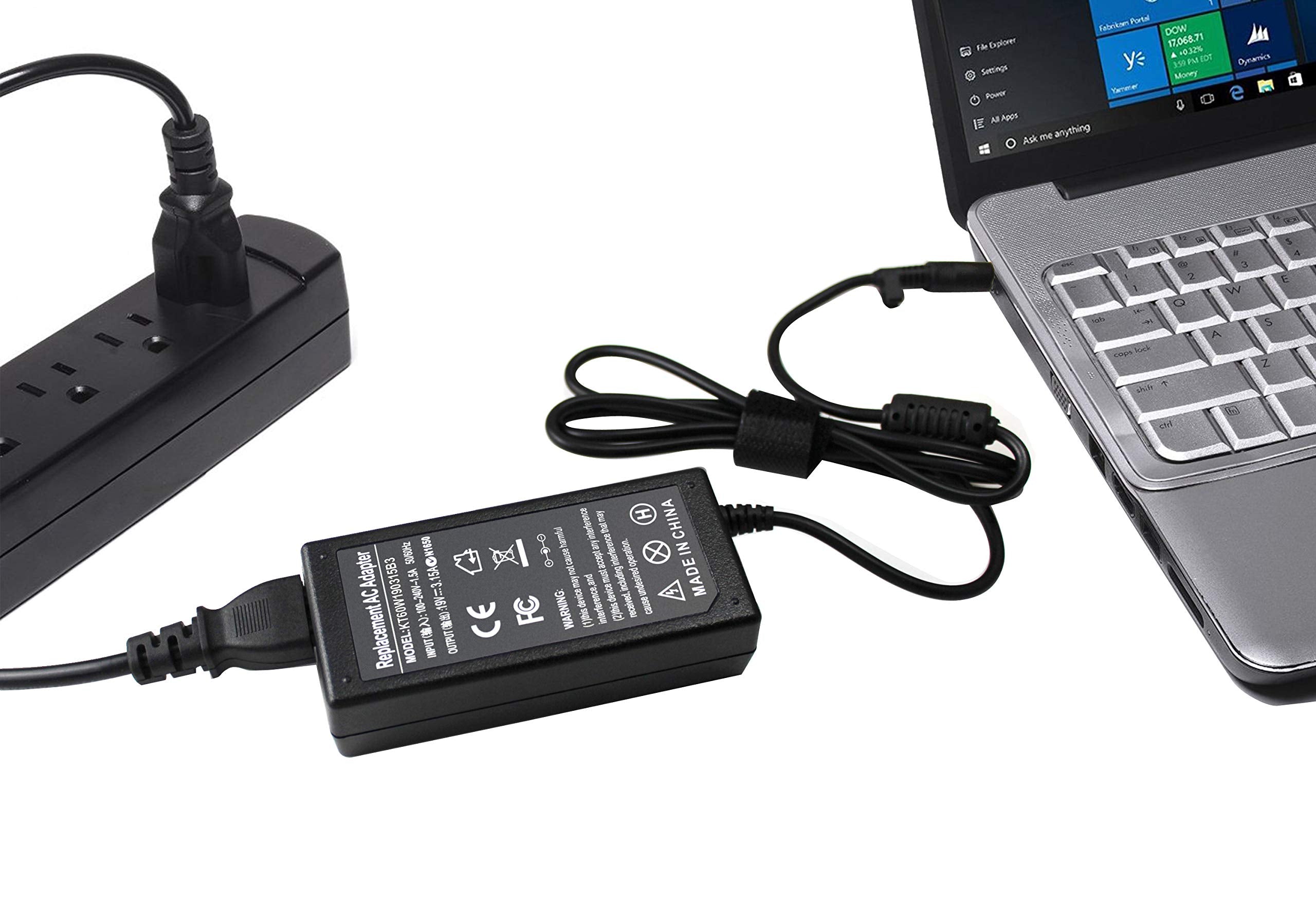 60W 19V 3.15A Laptop Charger For Samsung Np300E4C Np300E4E Np300E5A Np300E5C Np300E5E Np300V5A Np305E5A Np305E7A Np305V5A Np350U