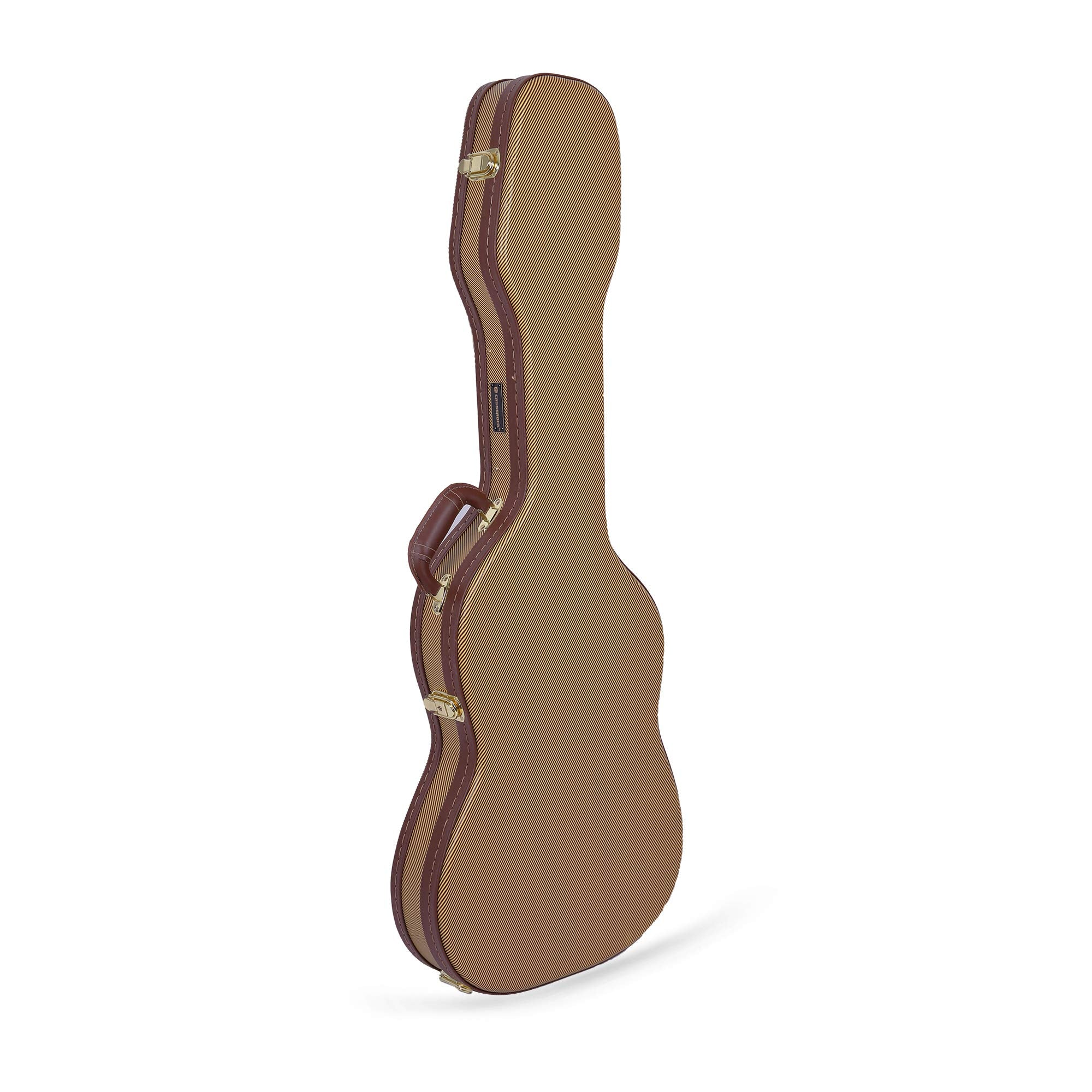 Crossrock Electric Guitar Case Fits Telecaster And Stratocaster Style Guitars Vinyl Tweed(Crw600Sttw)