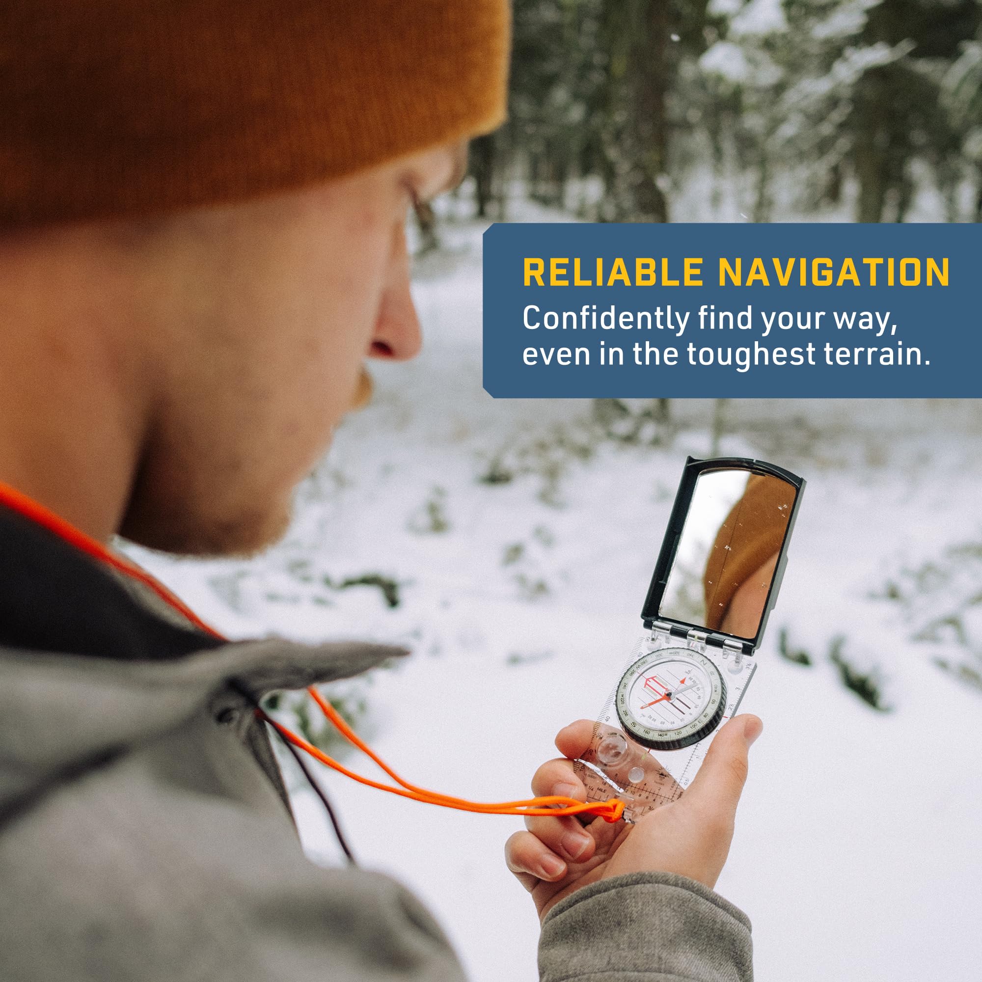 Sun Company Prosight Sighting Map Compass - Thumbnail 5