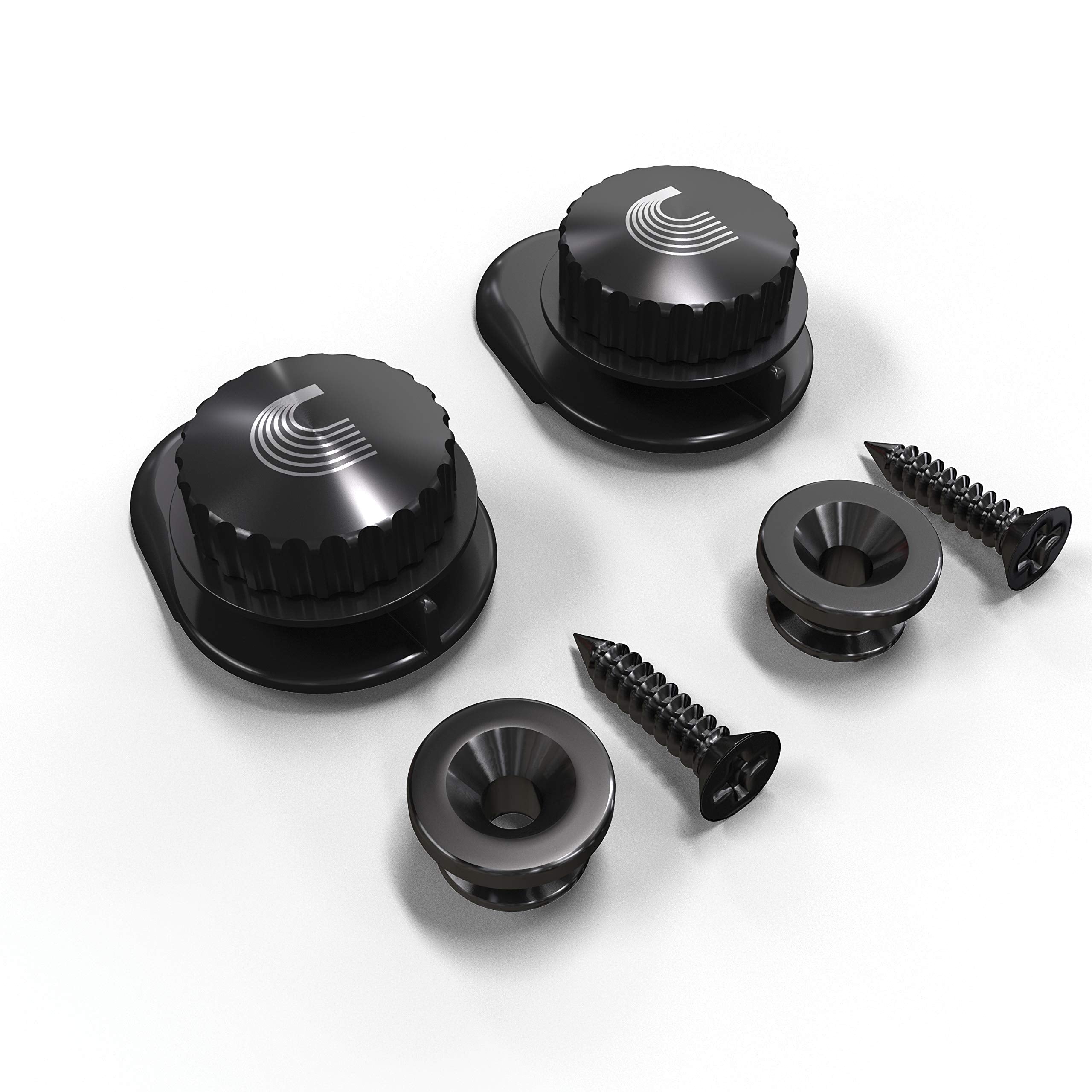 D'Addario Accessories Universal Strap Lock System, Black