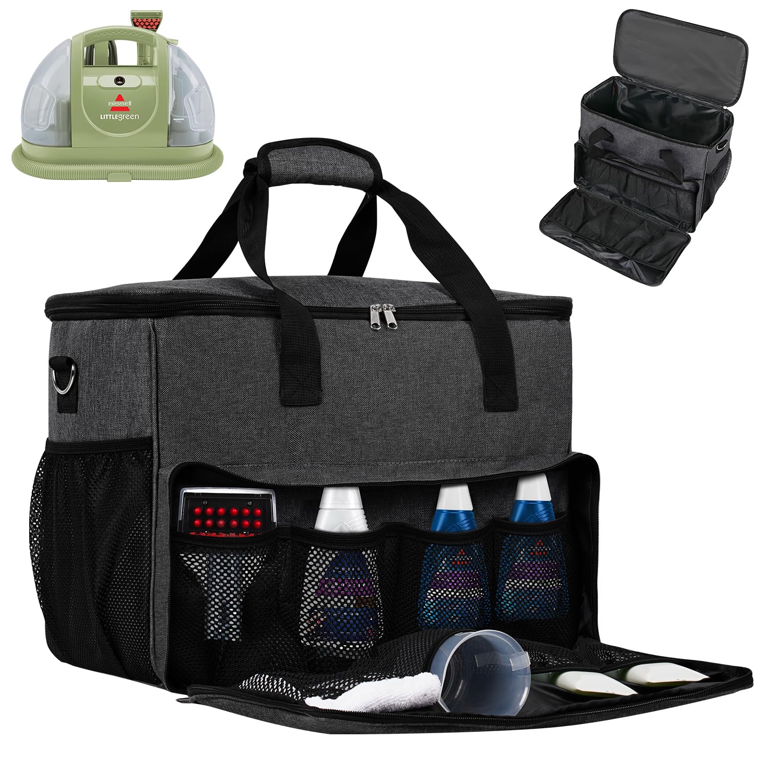Storage Bag Compatible With Bissell Green Machine Upholstery Cleaner 1400B/3353/74R7, Carrying Bag For Bissell Carpet Cleaner, B