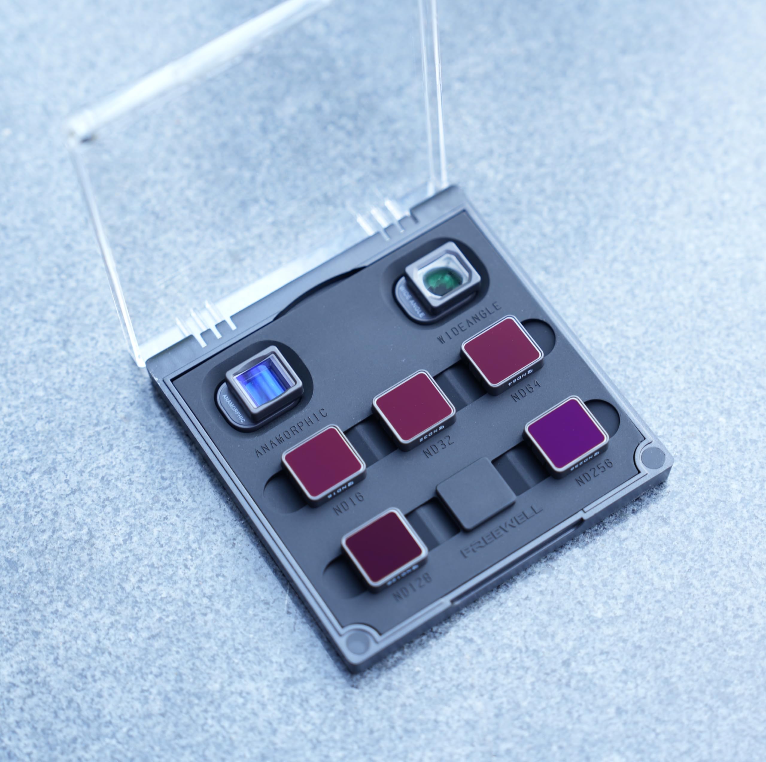 Freewell Advanced Wide Angle & Anamorphic Lens Kit For Mini 4 Pro Drone   Capture Expansive Landscapes & Cinematic Effects