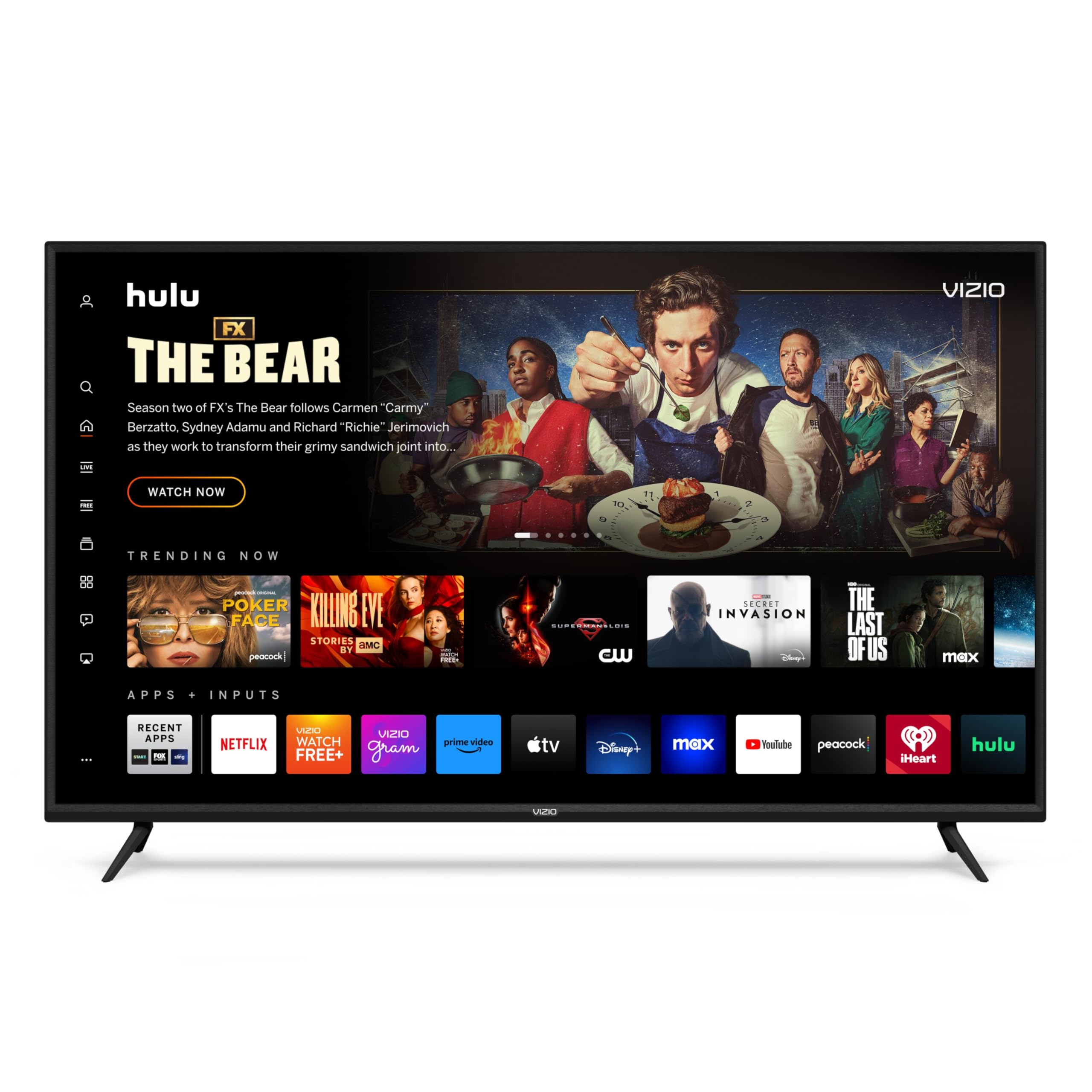 Vizio 65 Inch V Series 4K Uhd Led Smart Tv With Voice Remote, Dolby Vision, Hdr10+, Alexa Compatibility, V655 J09, 2022 Model