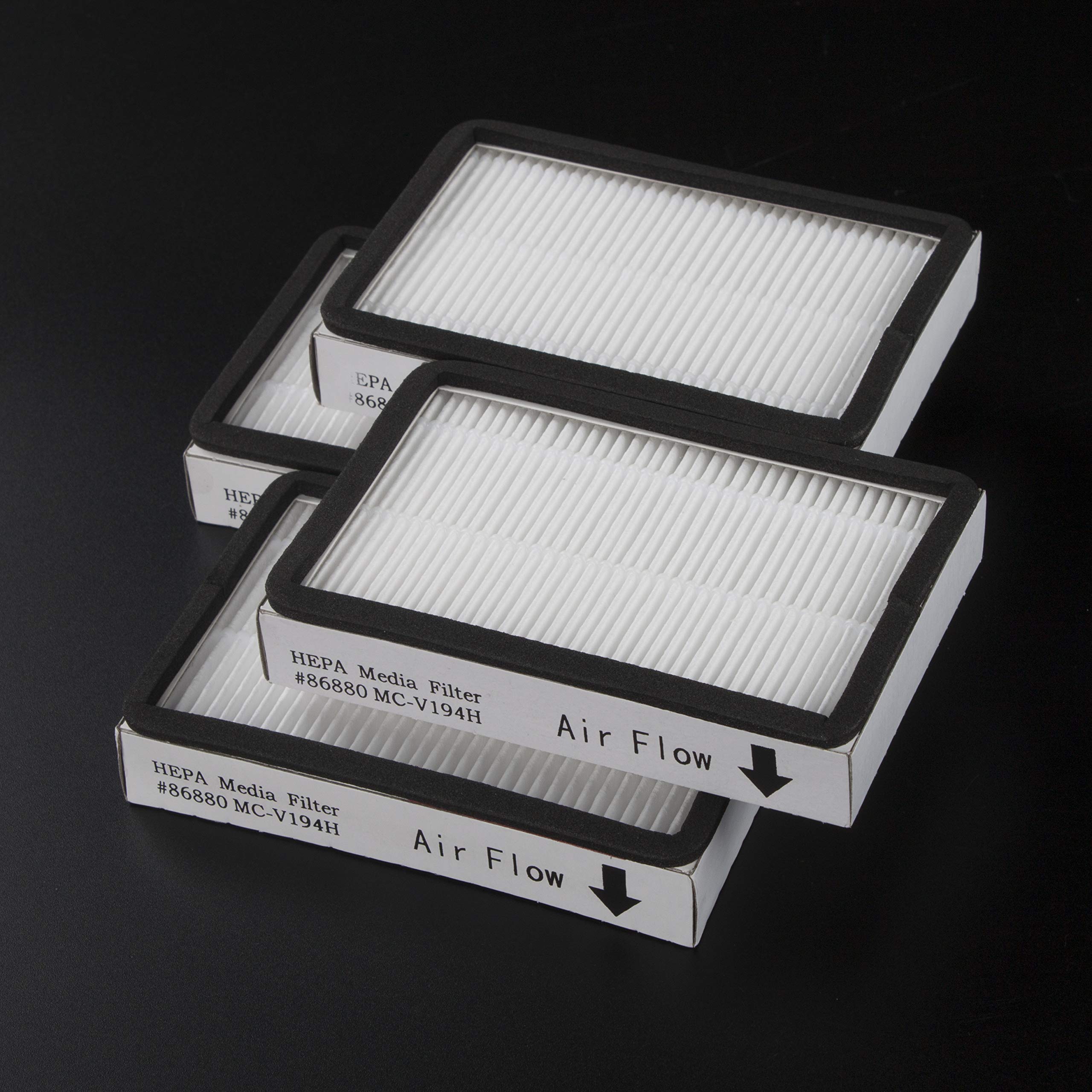 Ltwhome Hepa Filters Fit For Kenmore Vacuums 86880 Ef2 Canister (Pack Of 4)