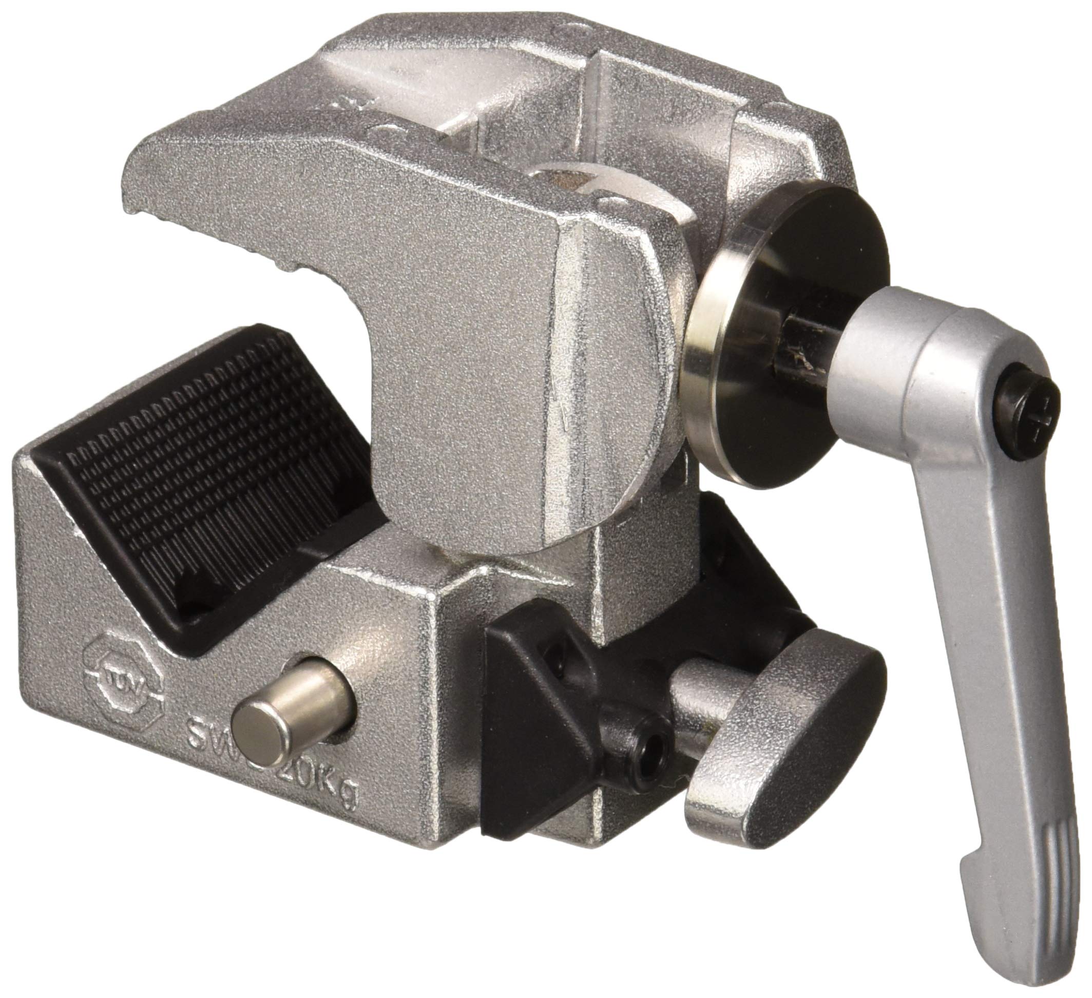 Kupo Convi Clamp With Adjustable Handle   Silver (Kg701712)