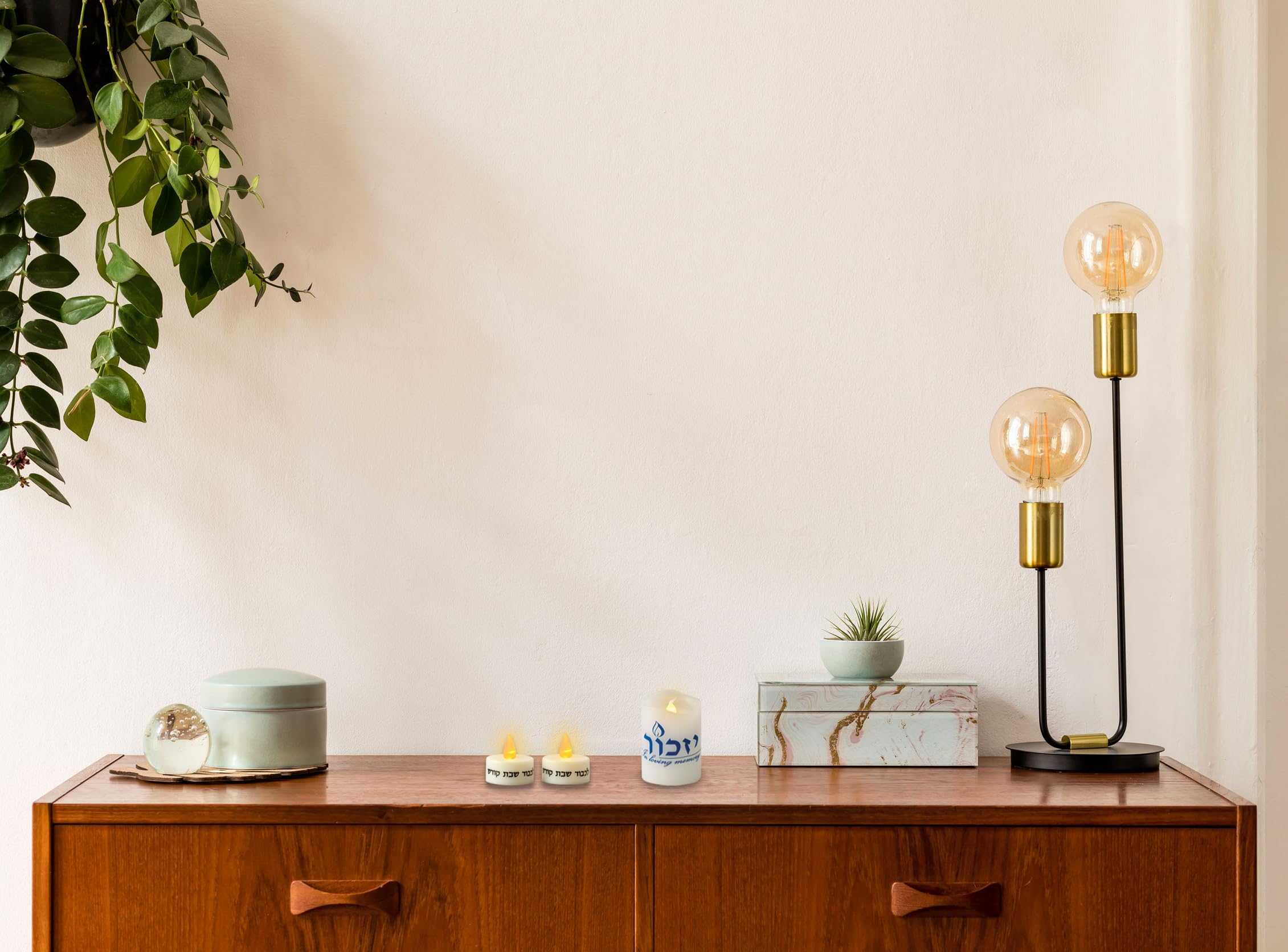 Rite Lite Led Flameless Yizkor Memorial Candle, 1 Ea