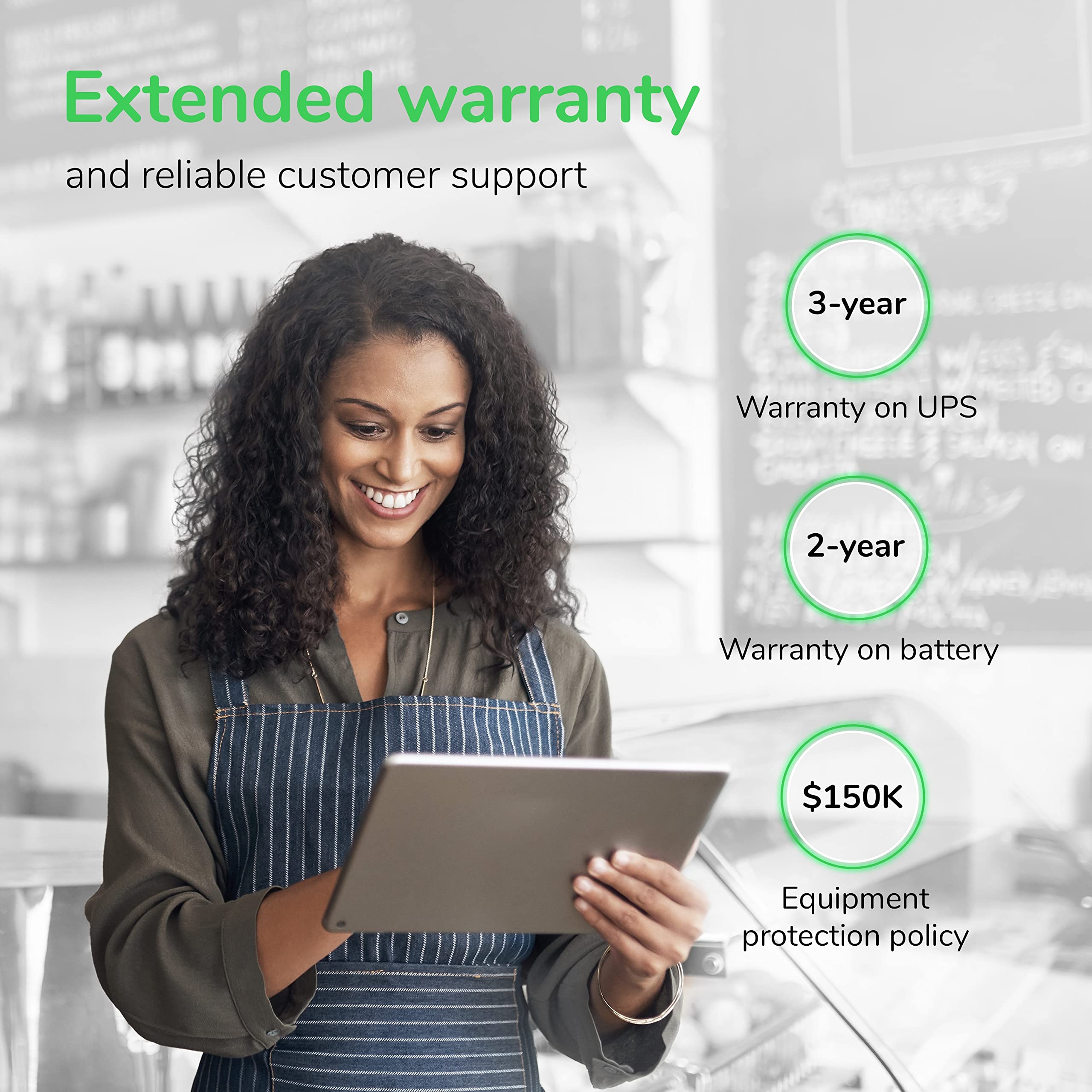 Apc 1500Va Smart Ups With Smartconnect, Smt1500C Sinewave Ups Battery Backup, Avr, 120V, Line Interactive Uninterruptible Power