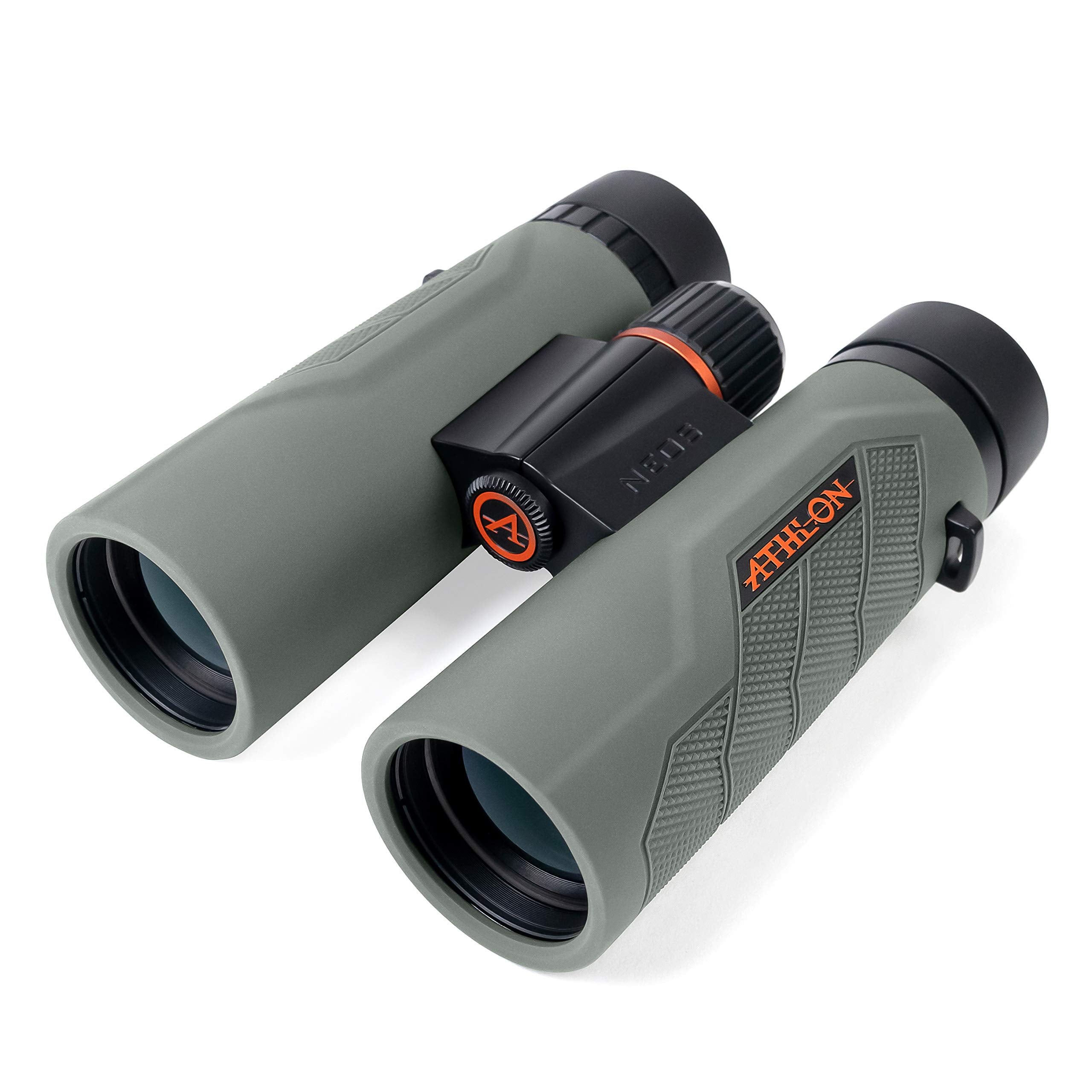 Athlon Optics 8x42 Neos G2 HD Binoculars with Eye Relief for Adults and Kids, High-Powered Binoculars for Hunting, Birdwatching,
