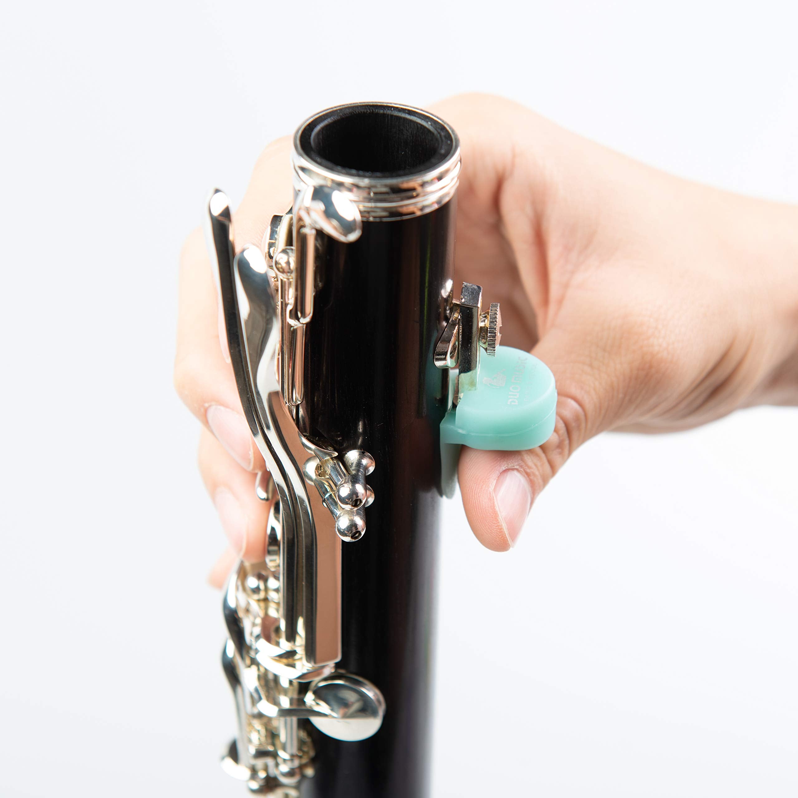 Thumb Rest Cushion/Authentic Brand/Duo Music Korea/For Clarinet,Oboe/Silicone/2 Pcs/2 Colors(Bluegreen)