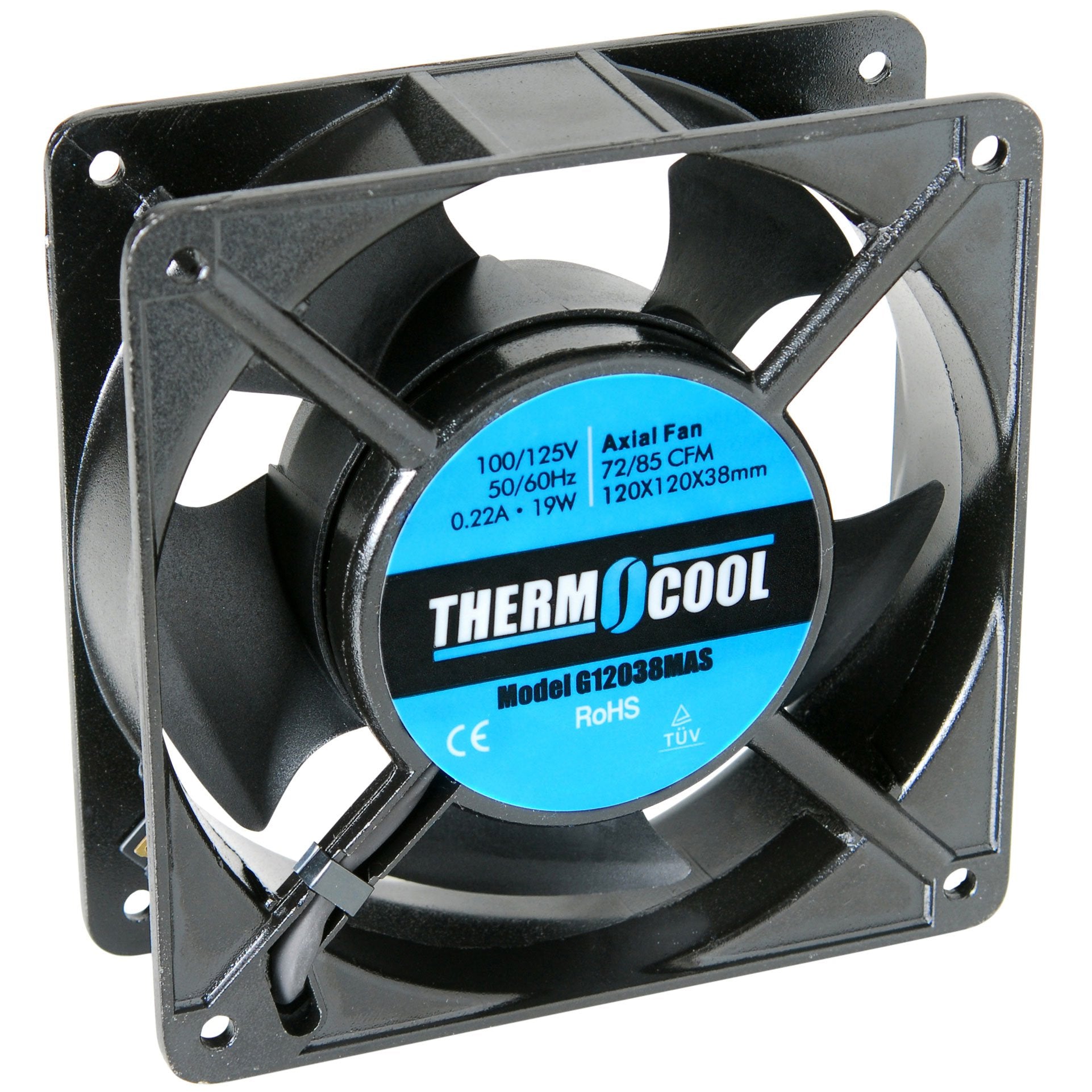 Thermocool Axial Cooling Fan 110V 72CFM 4.72 X 4.72
