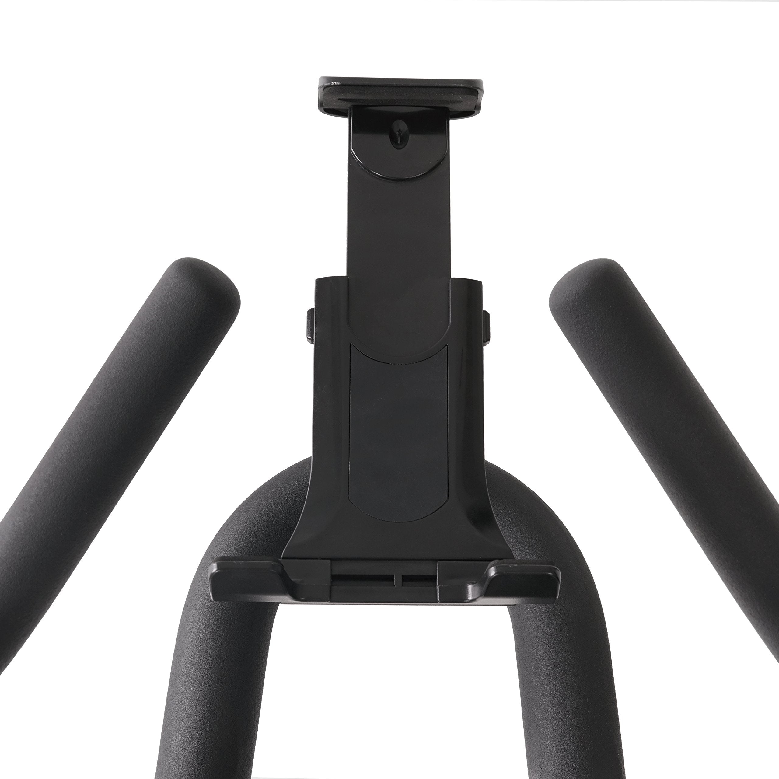 Sunny Health & Fitness Mobile Phone And Tablet Clamp Mount Holder For Bikes, Ellipticals, Treadmills And Other Handlebar Fitness