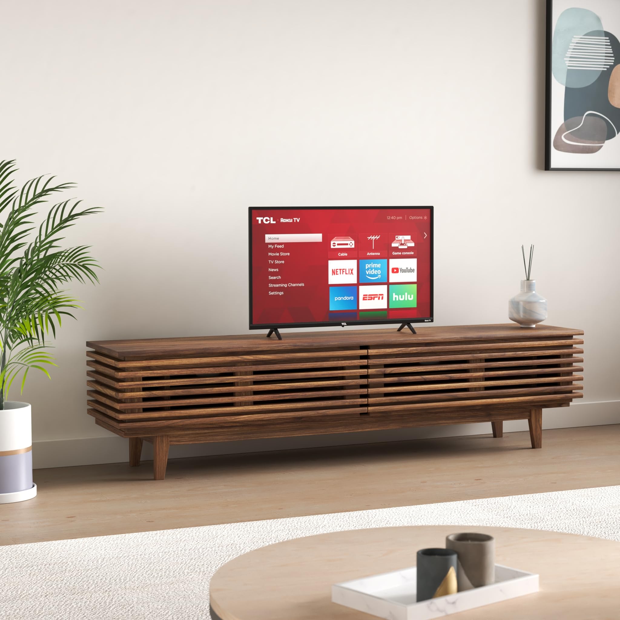 Tcl 32 Inch 3 Series 720P Roku Smart Tv   32S335, 2021 Model