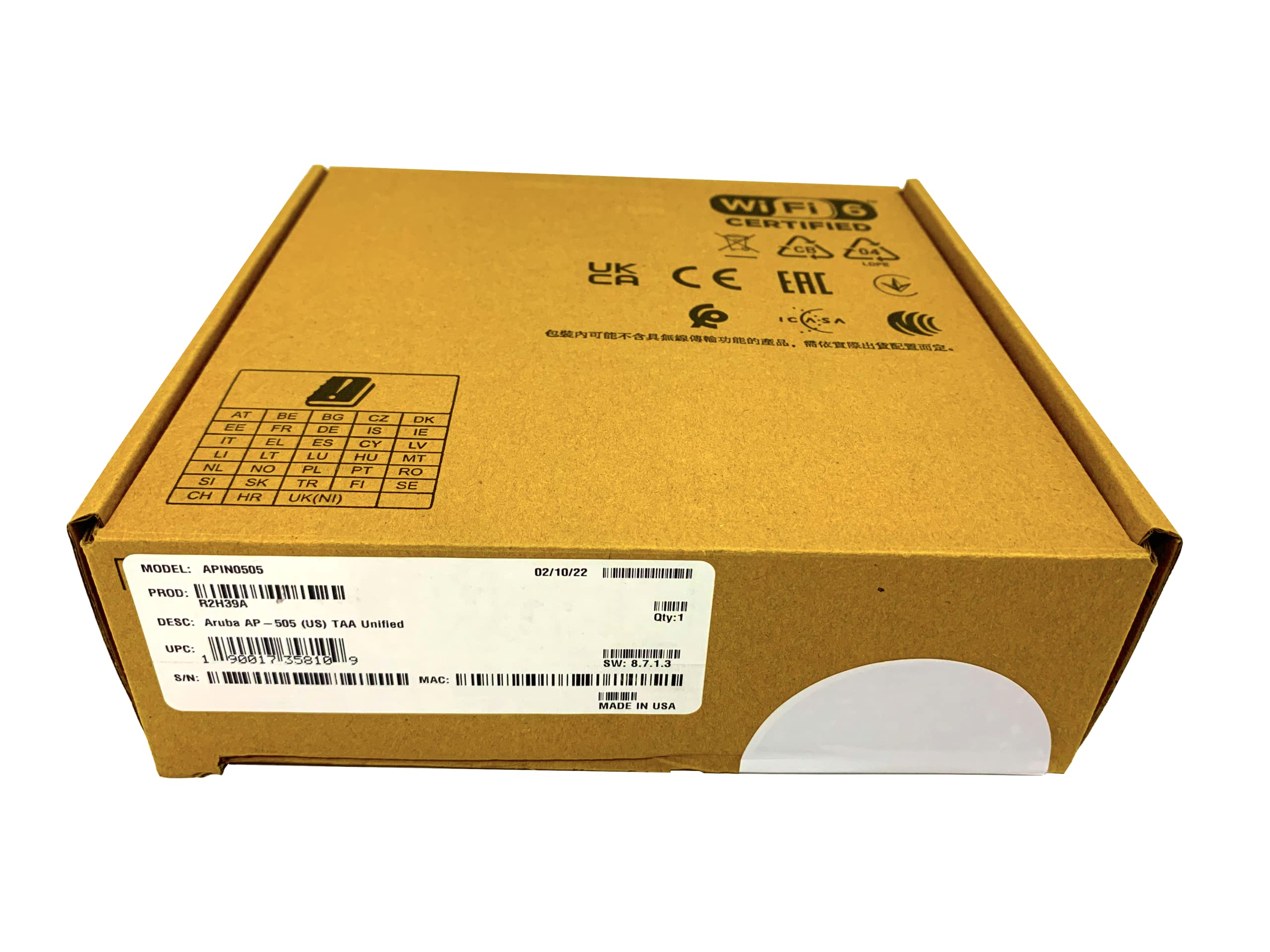 Aruba AP-505 (US) TAA Unified