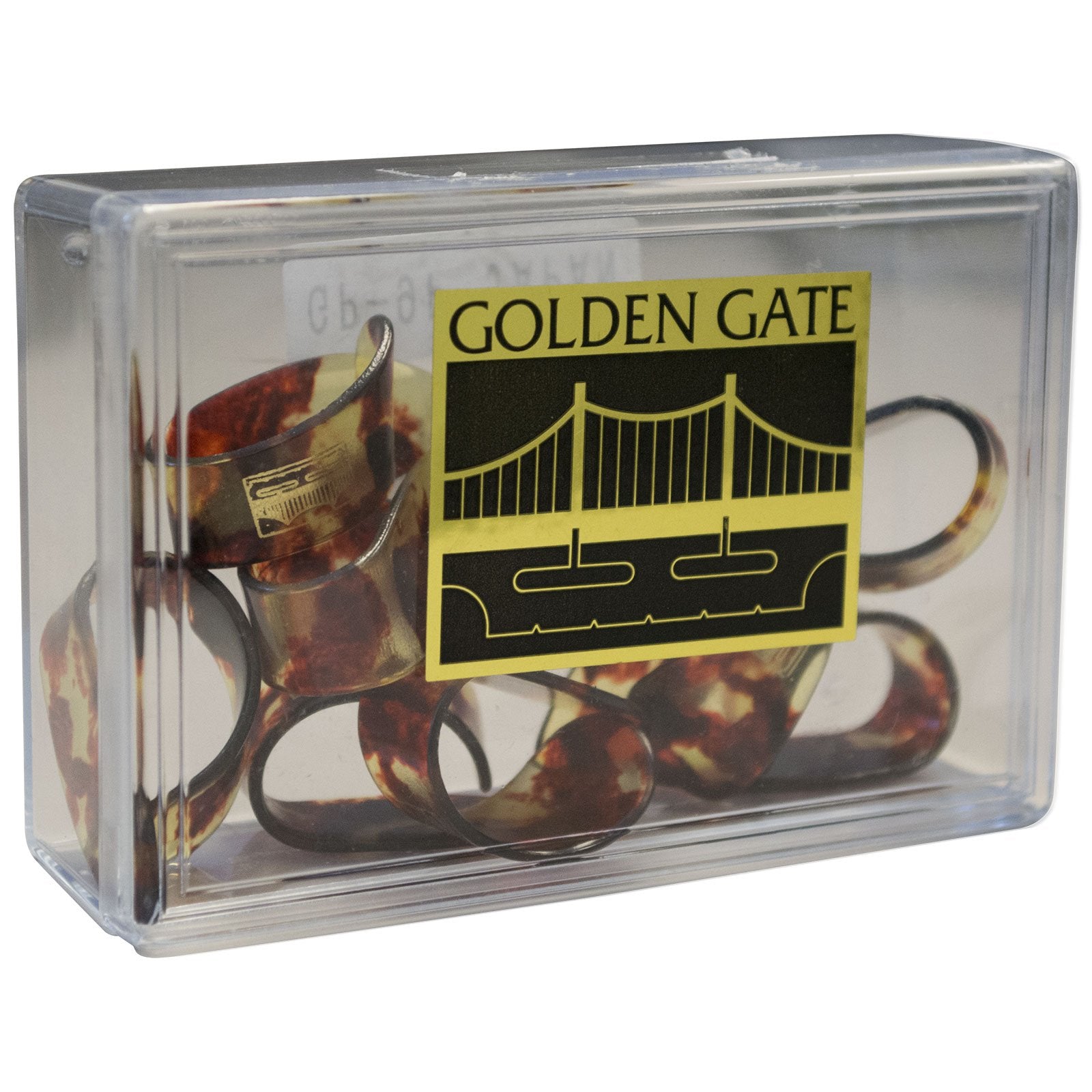 Golden Gate Gp 9 Mock Tortoise Thumb Picks   Large   Dozen